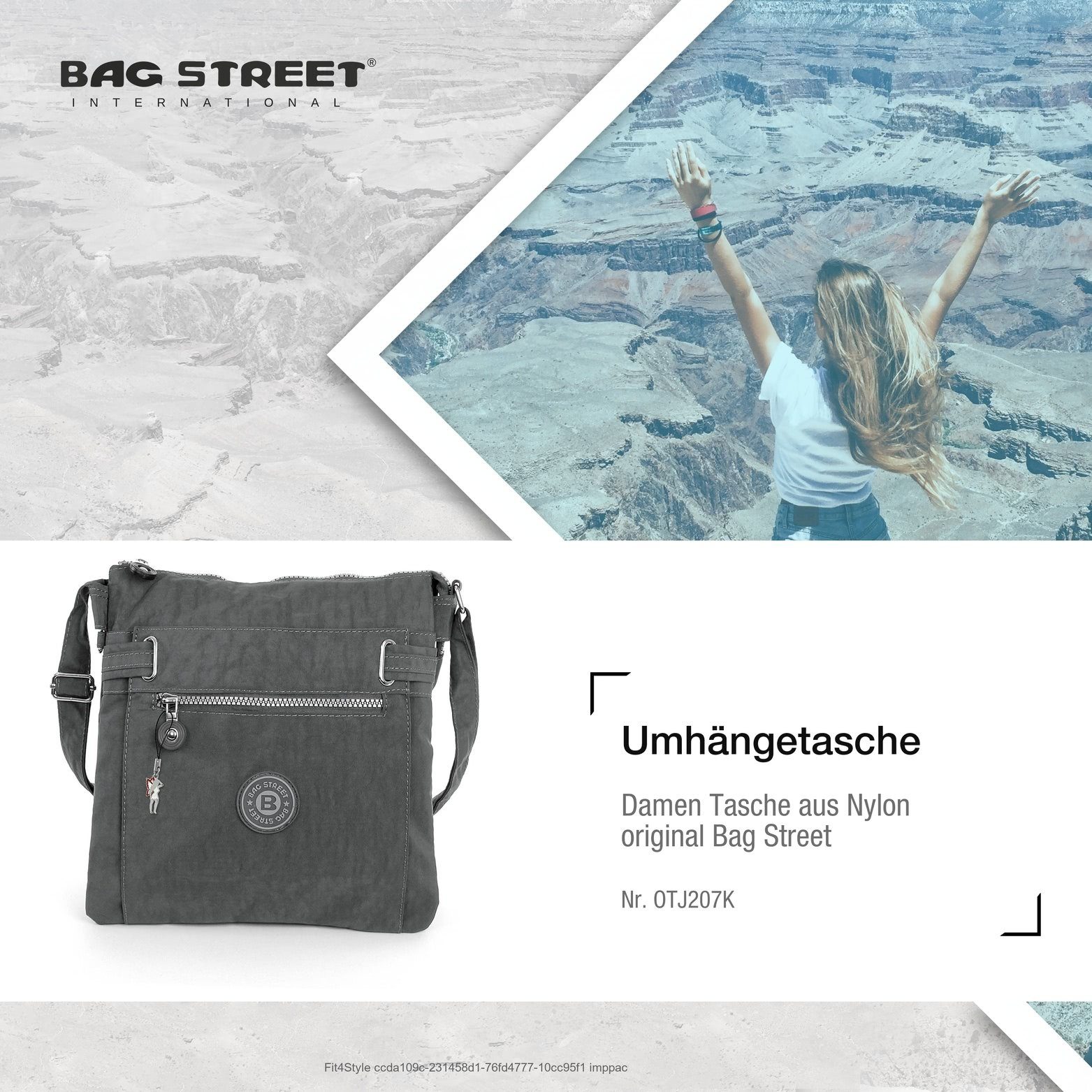 BAG STREET Umhängetasche Bag Street Nylon günstig online kaufen