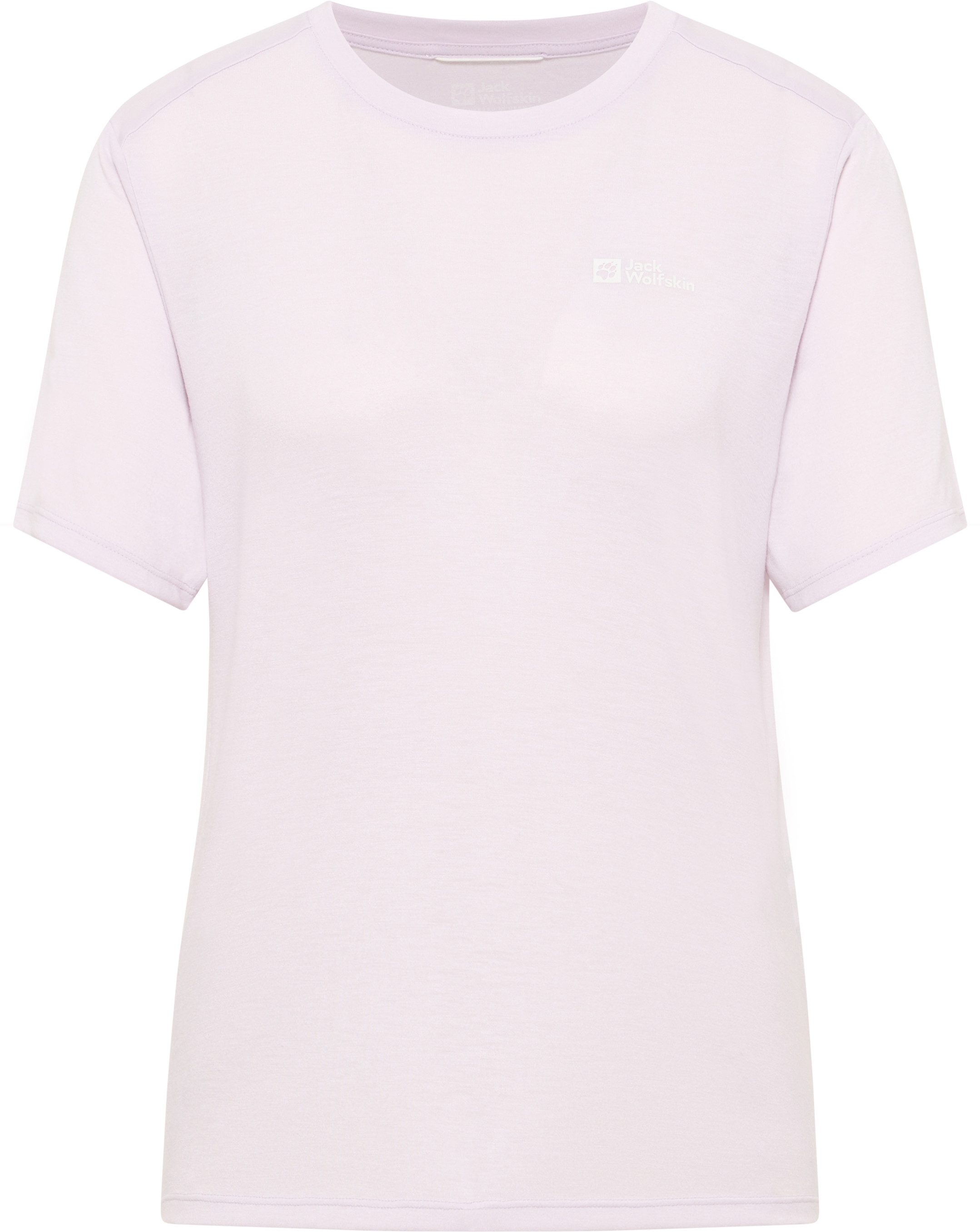 Jack Wolfskin Funktionsshirt VONNAN S/S T W leichtes und atmungsaktives TEXADRI-Material, moderne Passform
