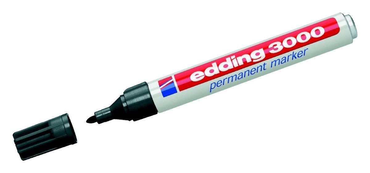 edding Permanentmarker Permanentmarker edding 3000 grau