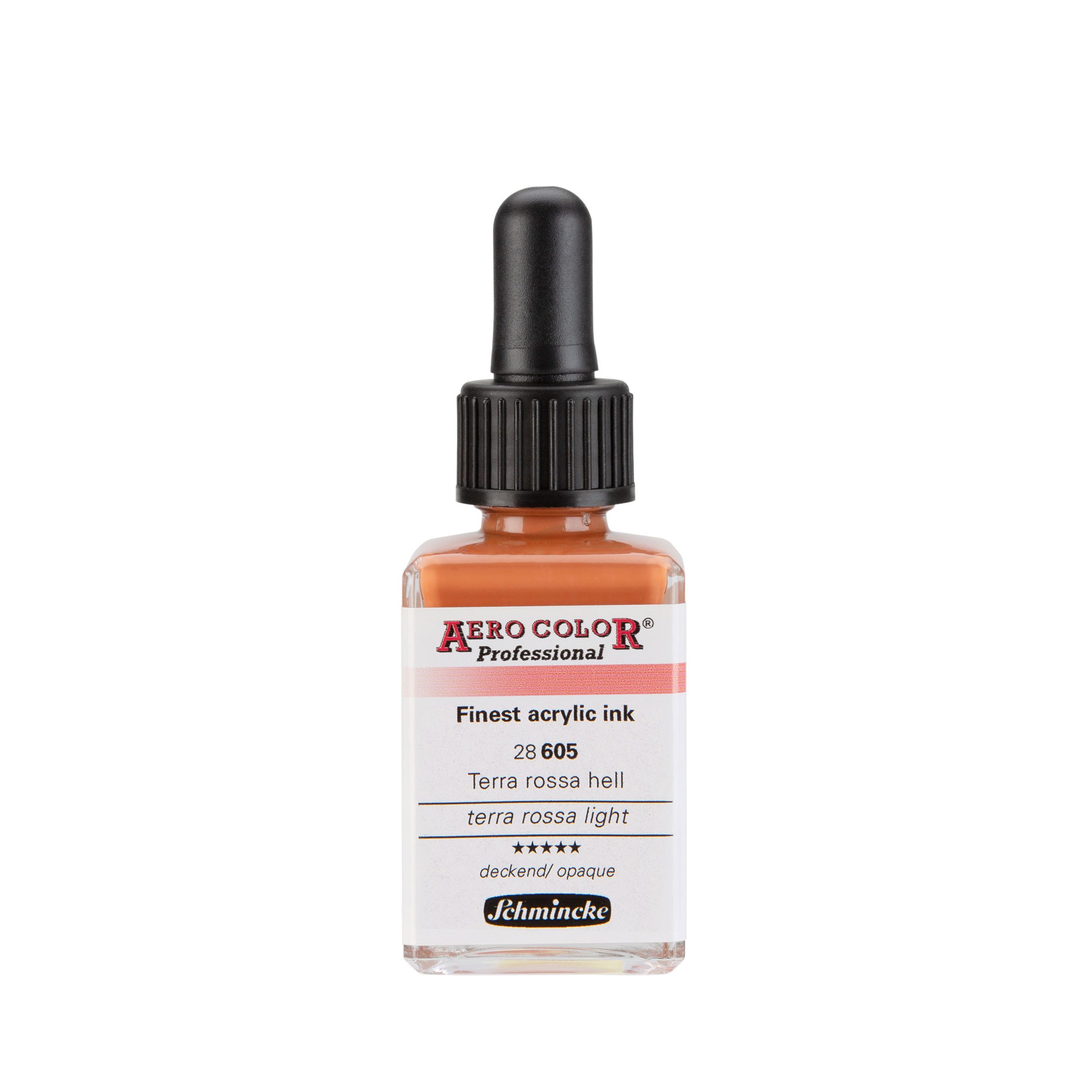 Schmincke Acrylfarbe Terrra rossa hell, 28ml Aero Color 28 605 23 Airbrush Farbe