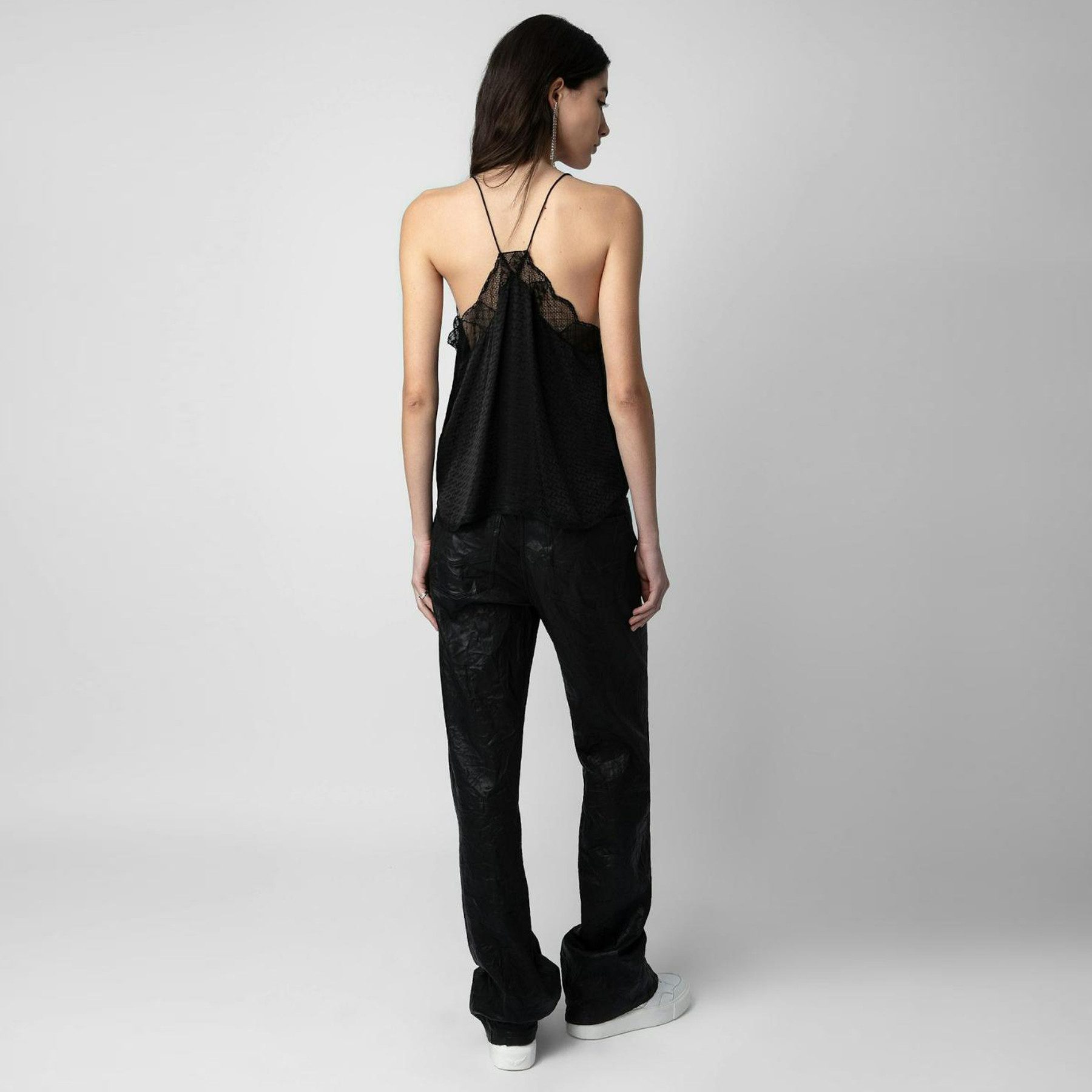 ZADIG & VOLTAIRE Muskelshirt Seidentop CHRISTY JAC ZV 3D