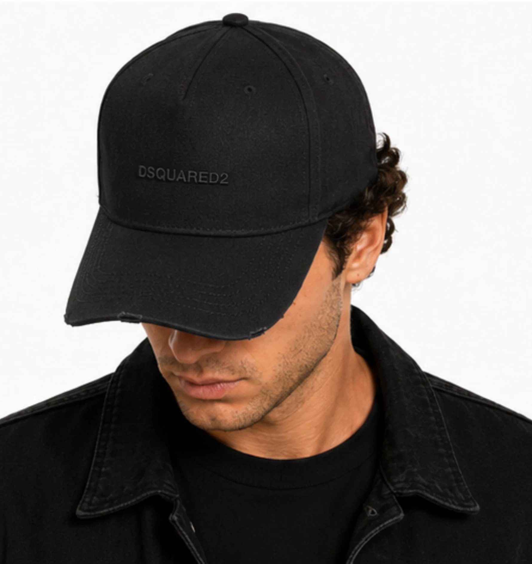Dsquared2 Baseball Cap Icon Men in Black Basecap Mütze Basebalkappe Unisex Streetwear trifft auf Luxusmode