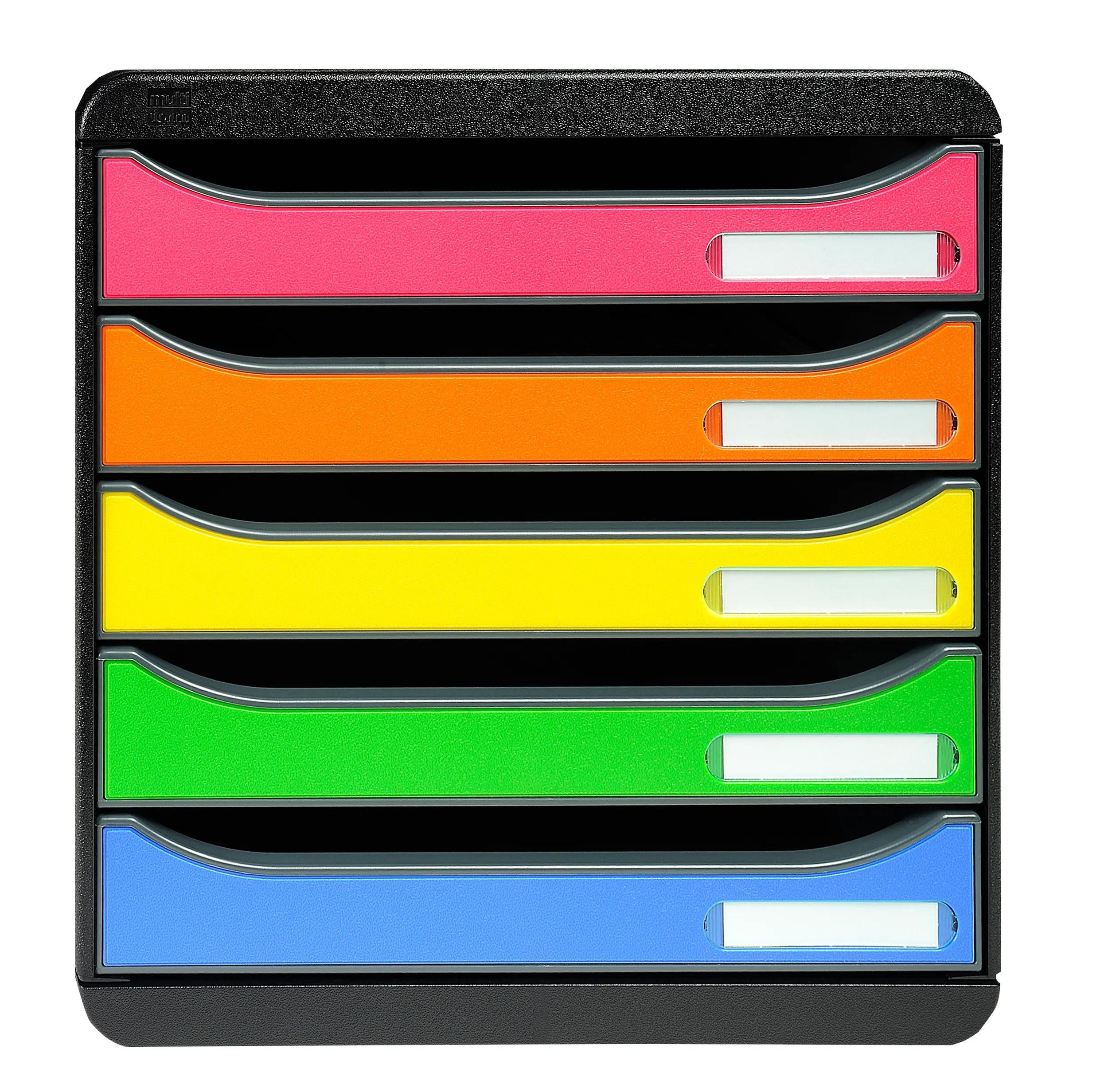 Schubladenbox Schubladenbox Big Box Plus, 5 offene Schubladen, Harlekin, 309798D