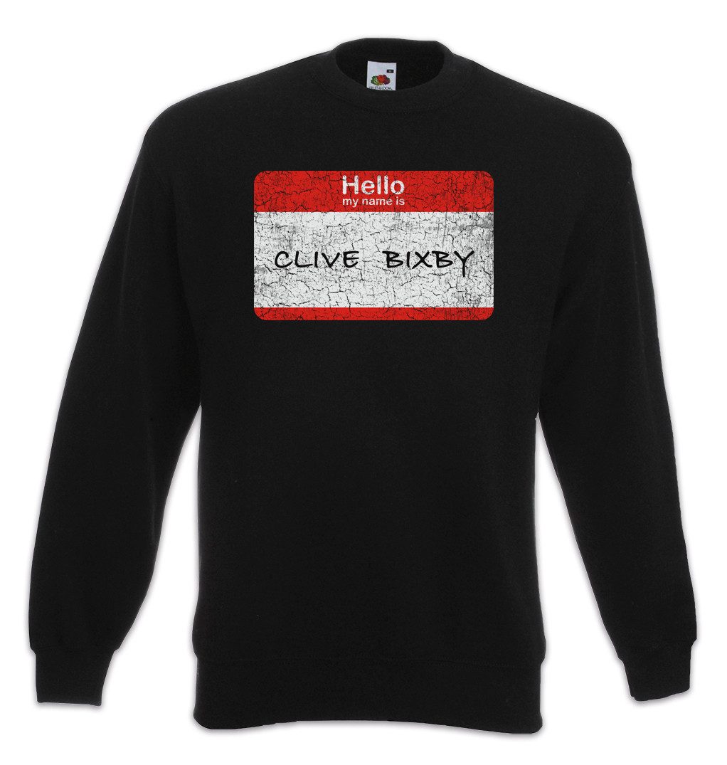 Urban Backwoods Sweatshirt Clive Bixby Sweatshirt Modern Fun Family Philip Humphrey Sign Logo (1-tlg) Cameron Tucker Namensschild Symbol