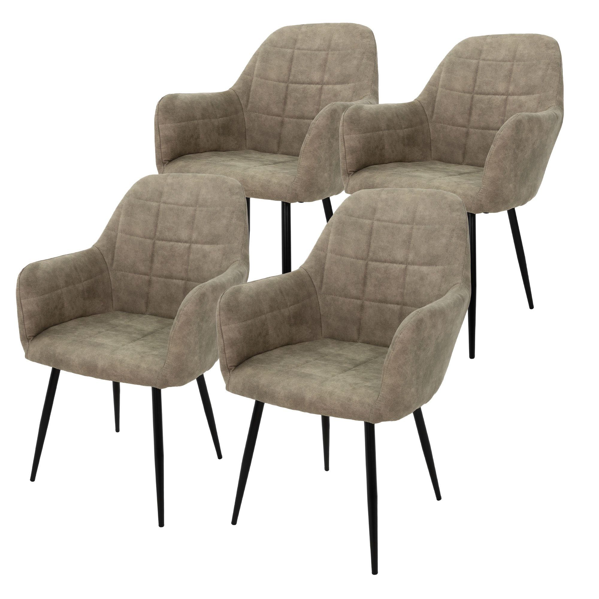 ML-DESIGN Stuhl Esszimmerstuhl ergonomisch & gepolstert, günstig online kaufen