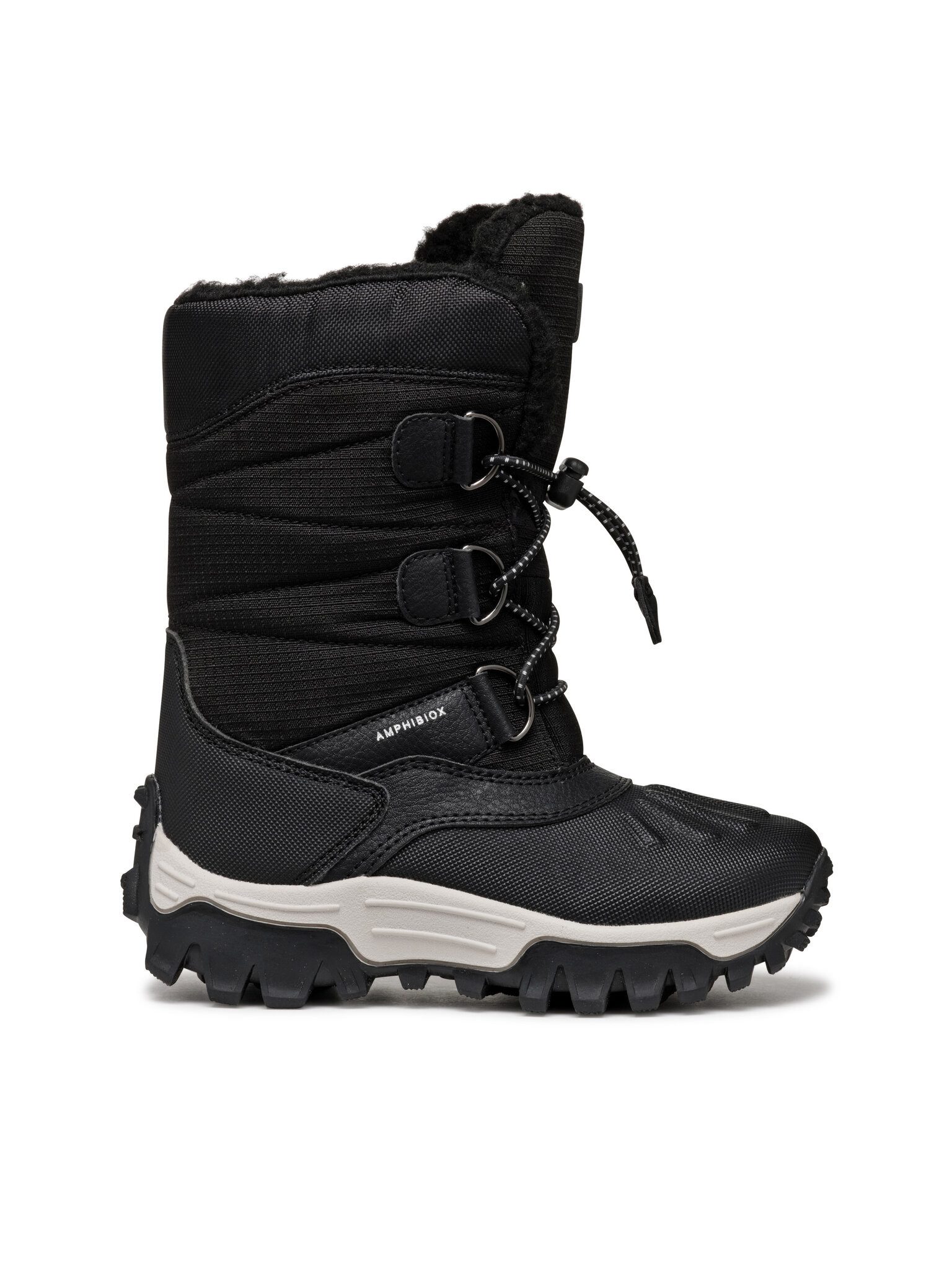 Geox Schneeschuhe Geox Schneeschuhe J Himalaya Boy B Abx J46FRA 0FU50 C9999 S Schwarz