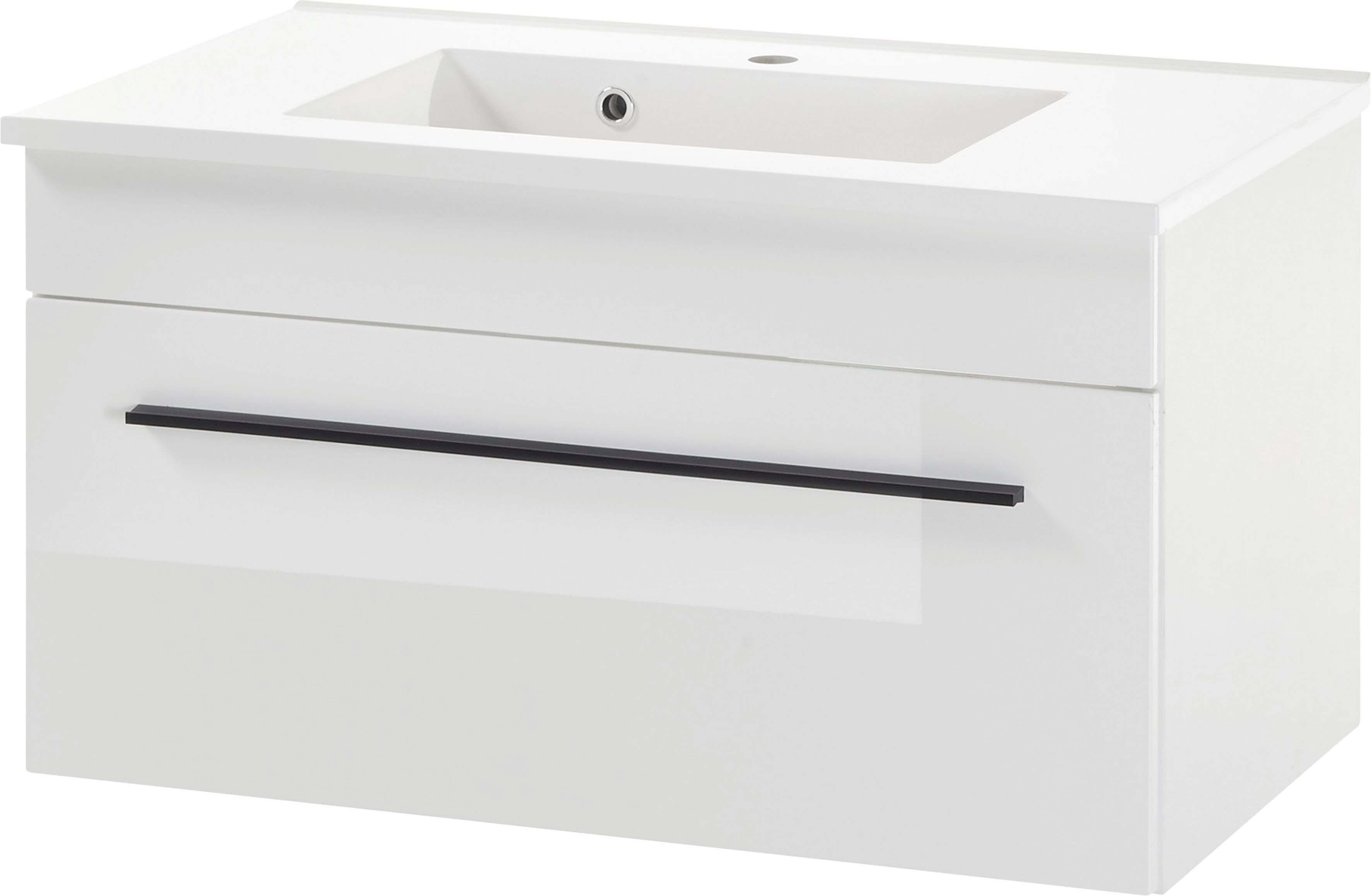 Home affaire Waschtisch Cantara, Waschtisch inkl. Waschbecken, modernes Des günstig online kaufen