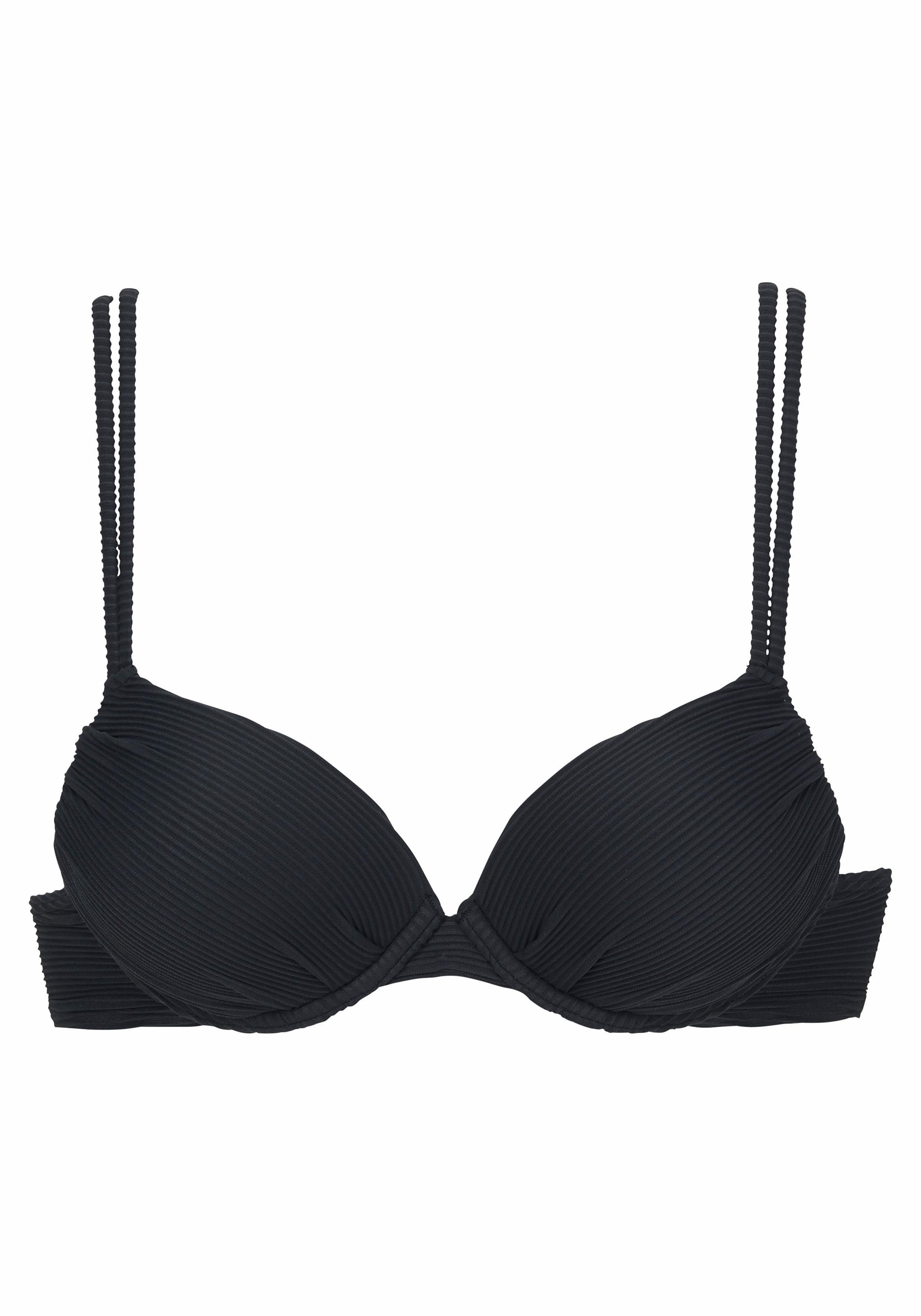 Sunseeker Push-Up-Bikini-Top Fancy, aus eleganter Strukturware