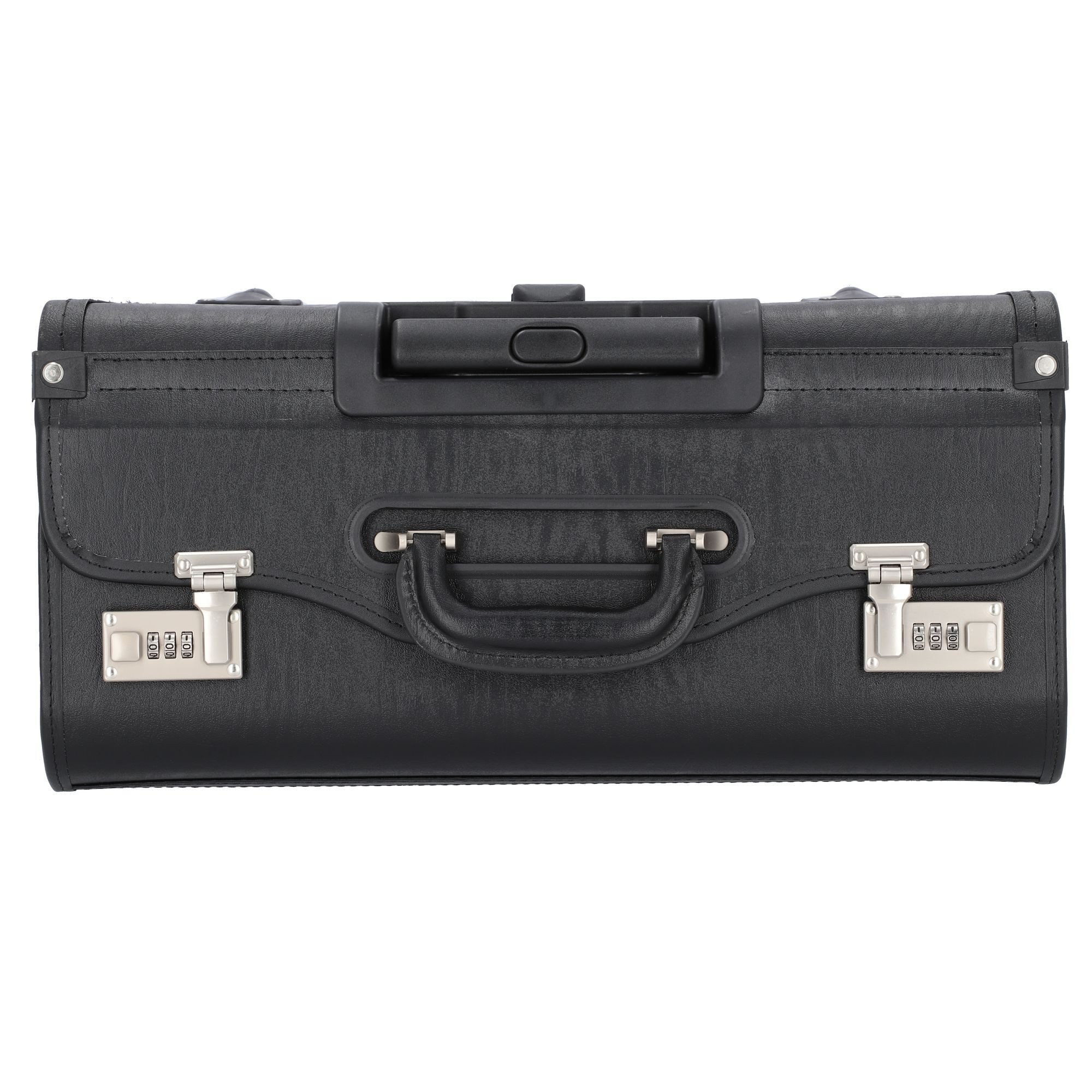 Alassio® Pilotenkoffer, 2 Rollen, Kunstleder