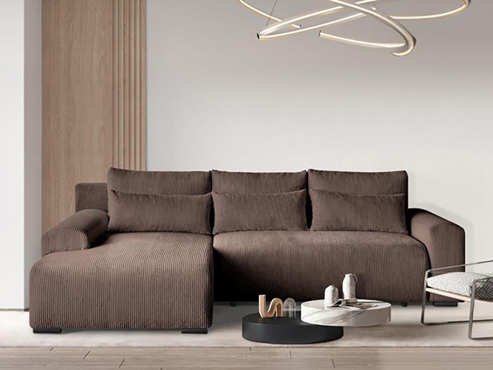 Beautysofa Ecksofa Benny, mit Schlaffunktion, Bettkasten, günstig online kaufen