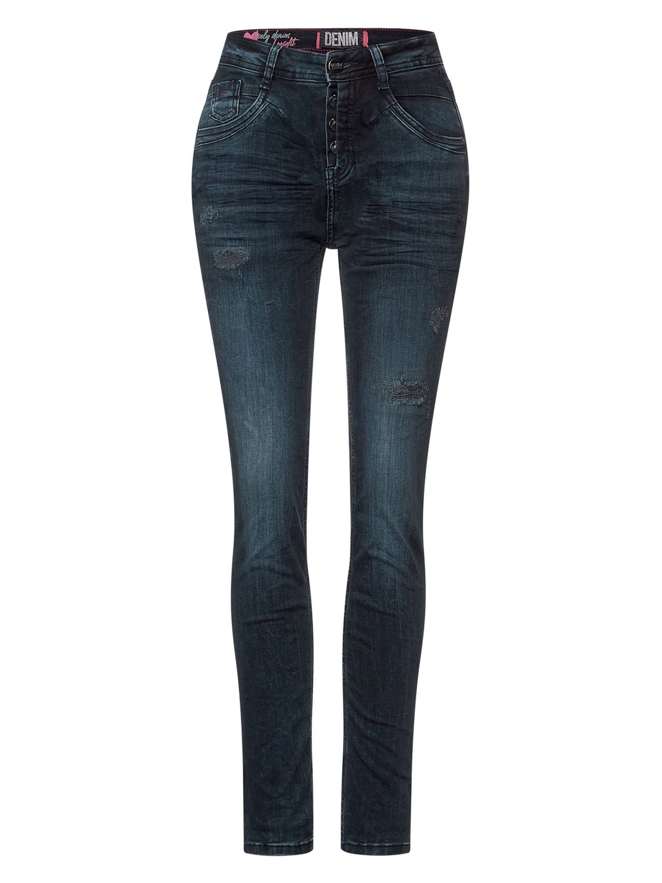 ONE STREET Plain/ohne (1-tlg) Details Slim-fit-Jeans