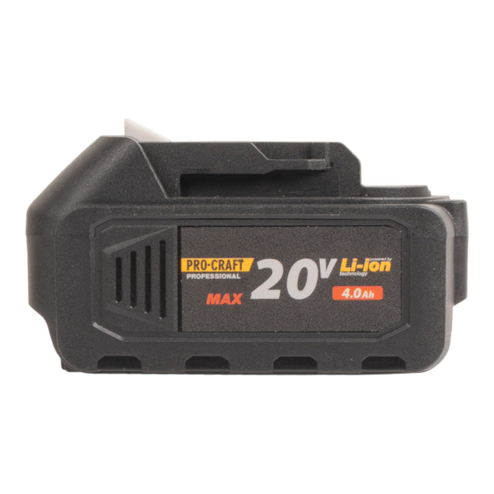 PRO CRAFT Akkurasenmäher PLM20bb Akku Rasenmäher 40 V (2x 20 V) 370 mm Brushless + 2x Akku