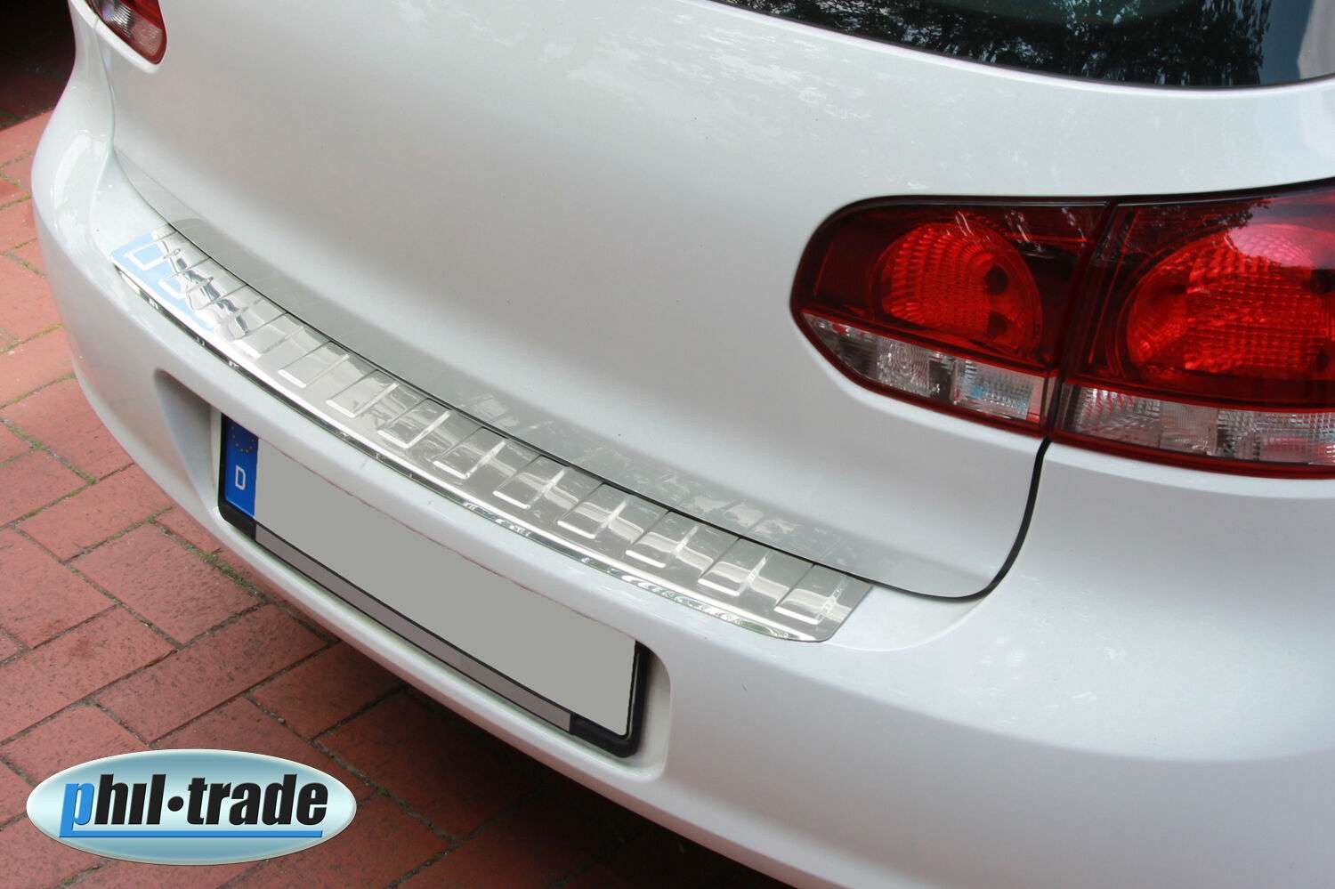 Ladekantenschutz für VW GOLF 6 VI-SCHRÄGHECK Stoßstangenschutz