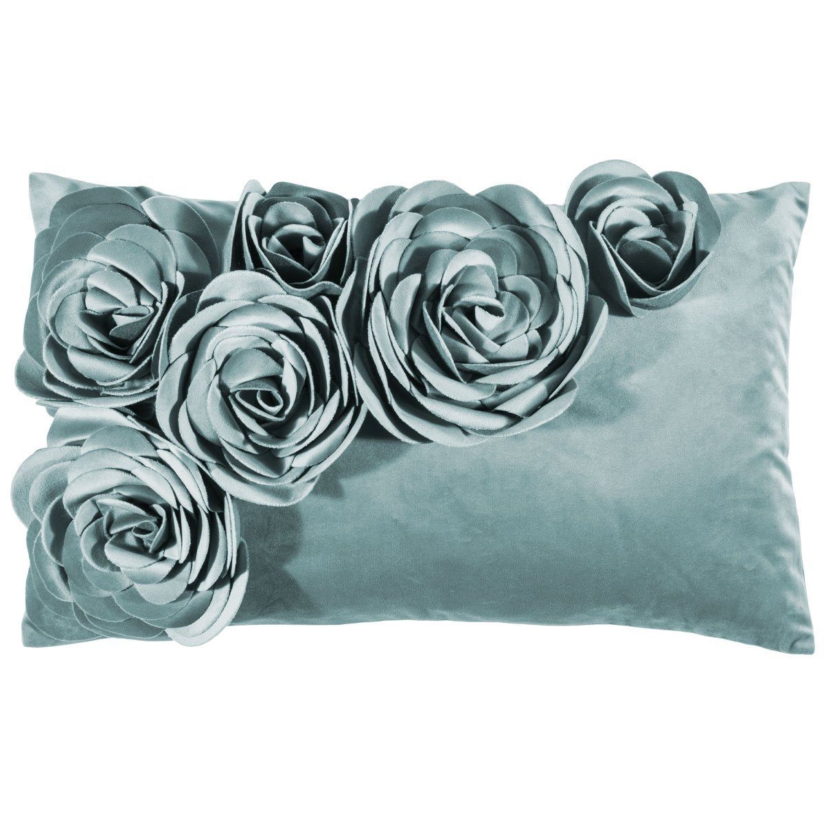 PAD Декоративные подушки Floral; Подушкиhülle Zierkissen und Sofakissen, mit Blütenapplikation