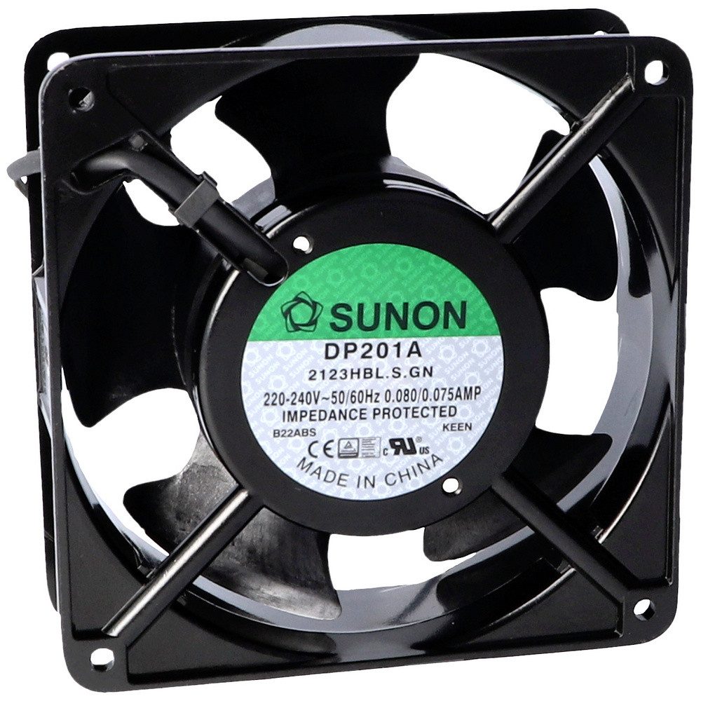 Sunon Gehäuselüfter Sunon DP201A-2123HBL.S.GN Axiallüfter 230 V/AC 144.38 m³/h (L x B x H)
