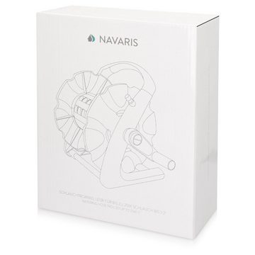 Navaris Schlauchtrommel Schlauchtrommel leer für bis zu 20m Schlauch bis 1/2 Zoll, (1-tlg)