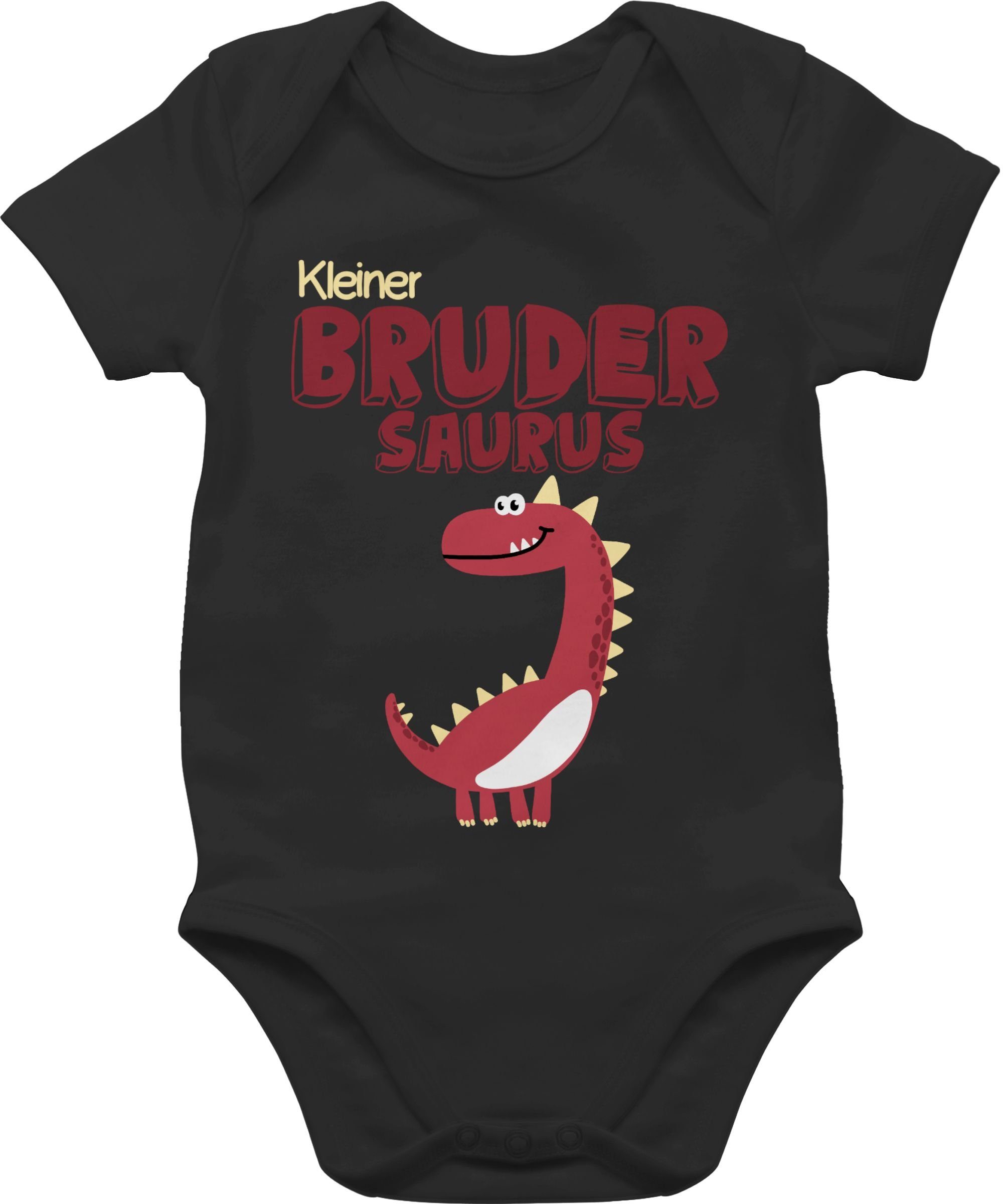 Shirtracer Shirtbody Kleiner Brudersaurus Kleiner Bruder 3 Schwarz