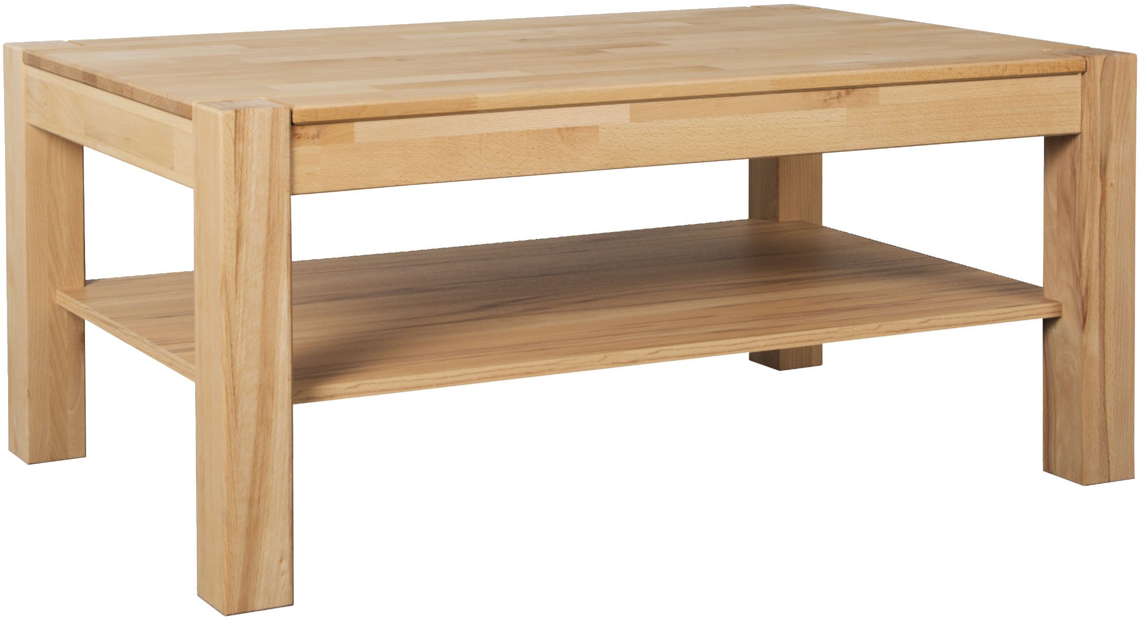 VOGL Möbelfabrik Couchtisch Toronto, in 2 Größen, mit Ablageboden, teilmass günstig online kaufen