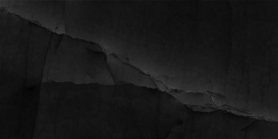 Wandfliese 1 Paket (1,44 m2) Fliesen ONYX BLACK (60 × 120 cm), hochglanz,  schwarz, Marmoroptik Steinoptik Küche Wand Bad Flur Wandverkleidung
