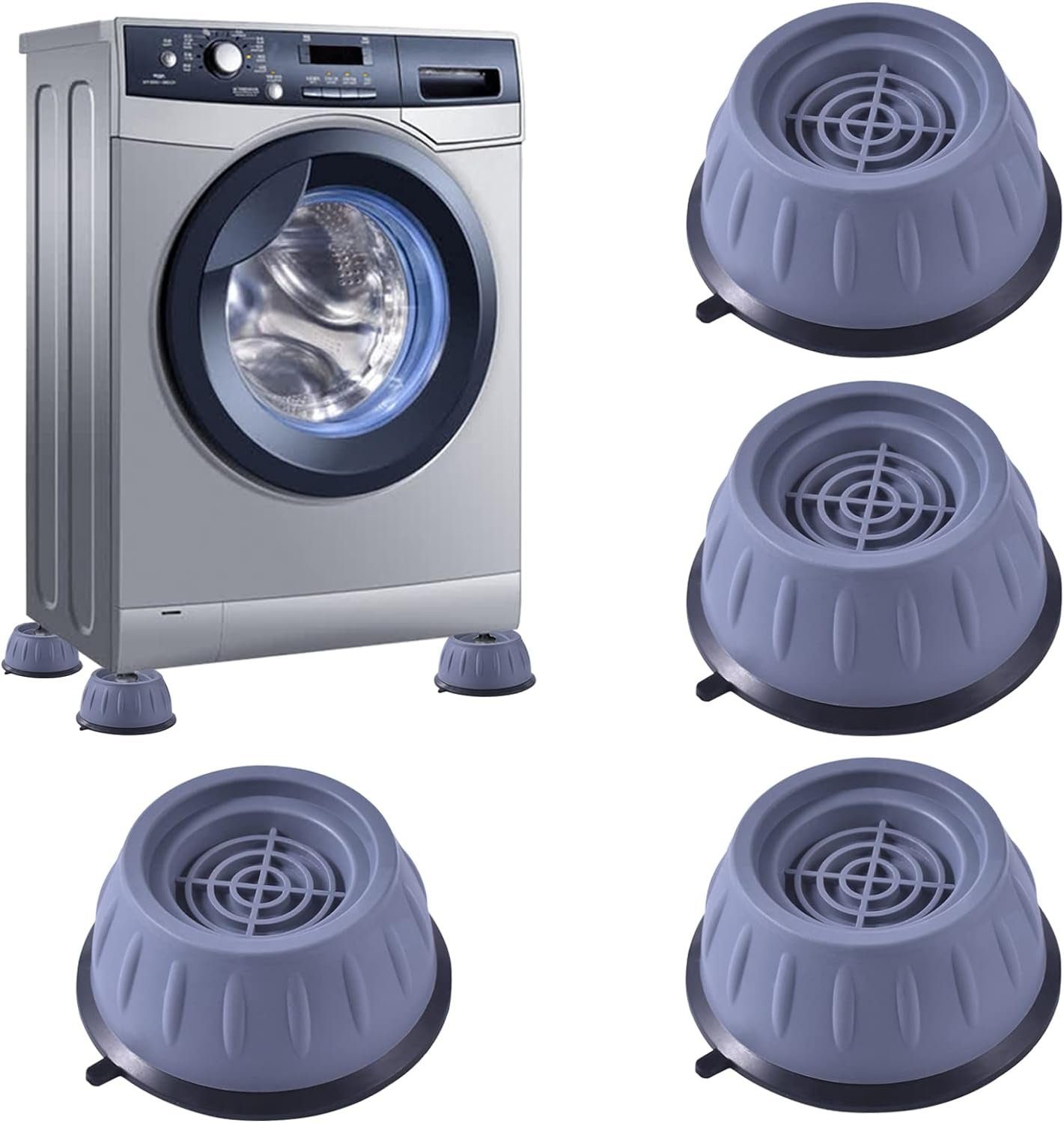 autolock Möbelfuß Waschmaschine Füße Pad Fußpolster 4 Stück Universal Anti Vibration, (4-St)