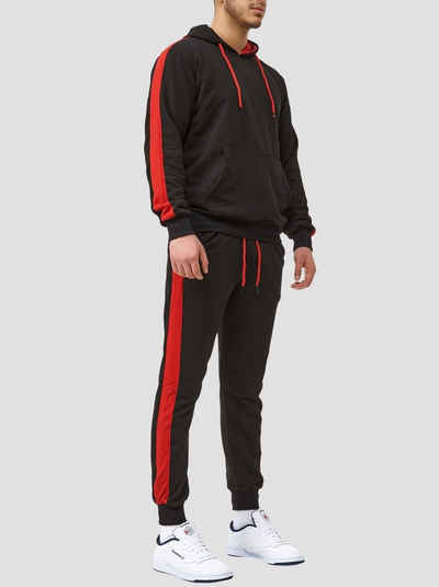 John Kayna Jogginganzug Herren Jogginganzug Sportanzug Männer Trainingsanzug Sportbekleidung (Sportanzug Jogger Trainingsanzug), Fitness Freizeit Casual