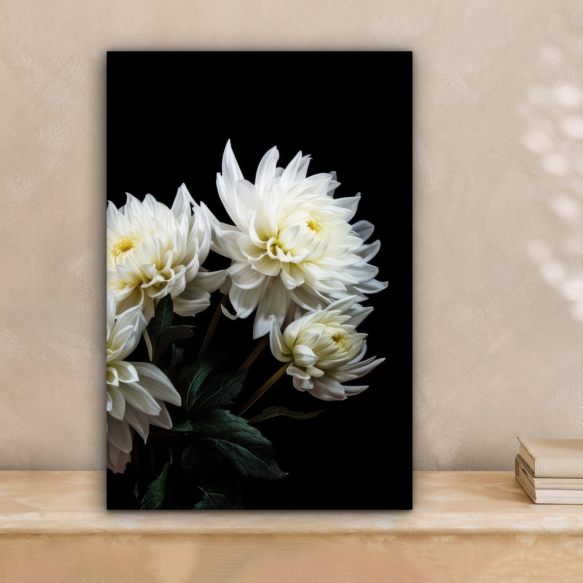 OneMillionCanvasses® Leinwandbild Blumen - Chrysantheme - günstig online kaufen