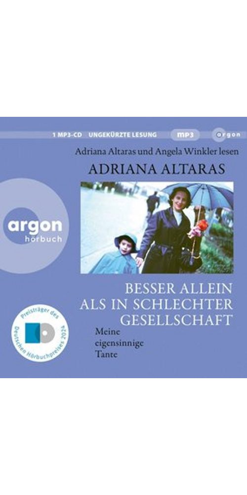Argon Verlag Hörbuch Besser allein als in schlechter Gesellschaft, (1-St)