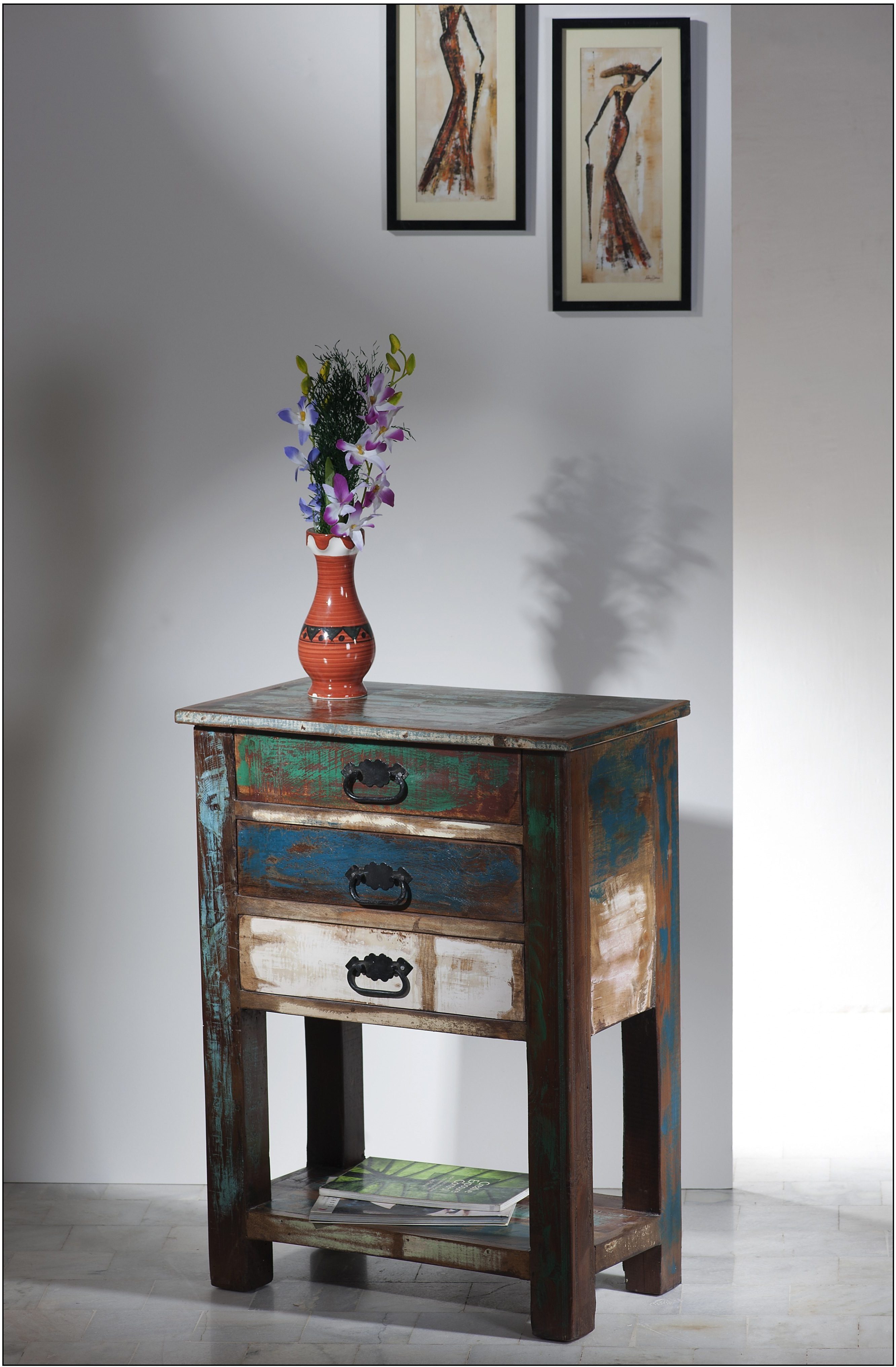 SIT Telefontisch Riverboat, Shabby Chic, Vintage