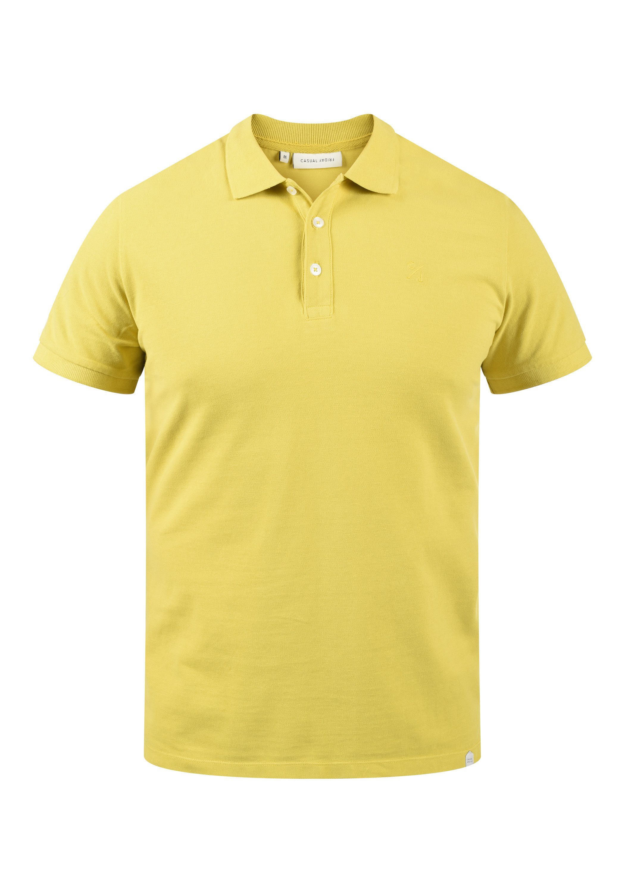 Casual Friday Poloshirt CFTanner - 20503229 Polo mit modischen Details lime green (50314)