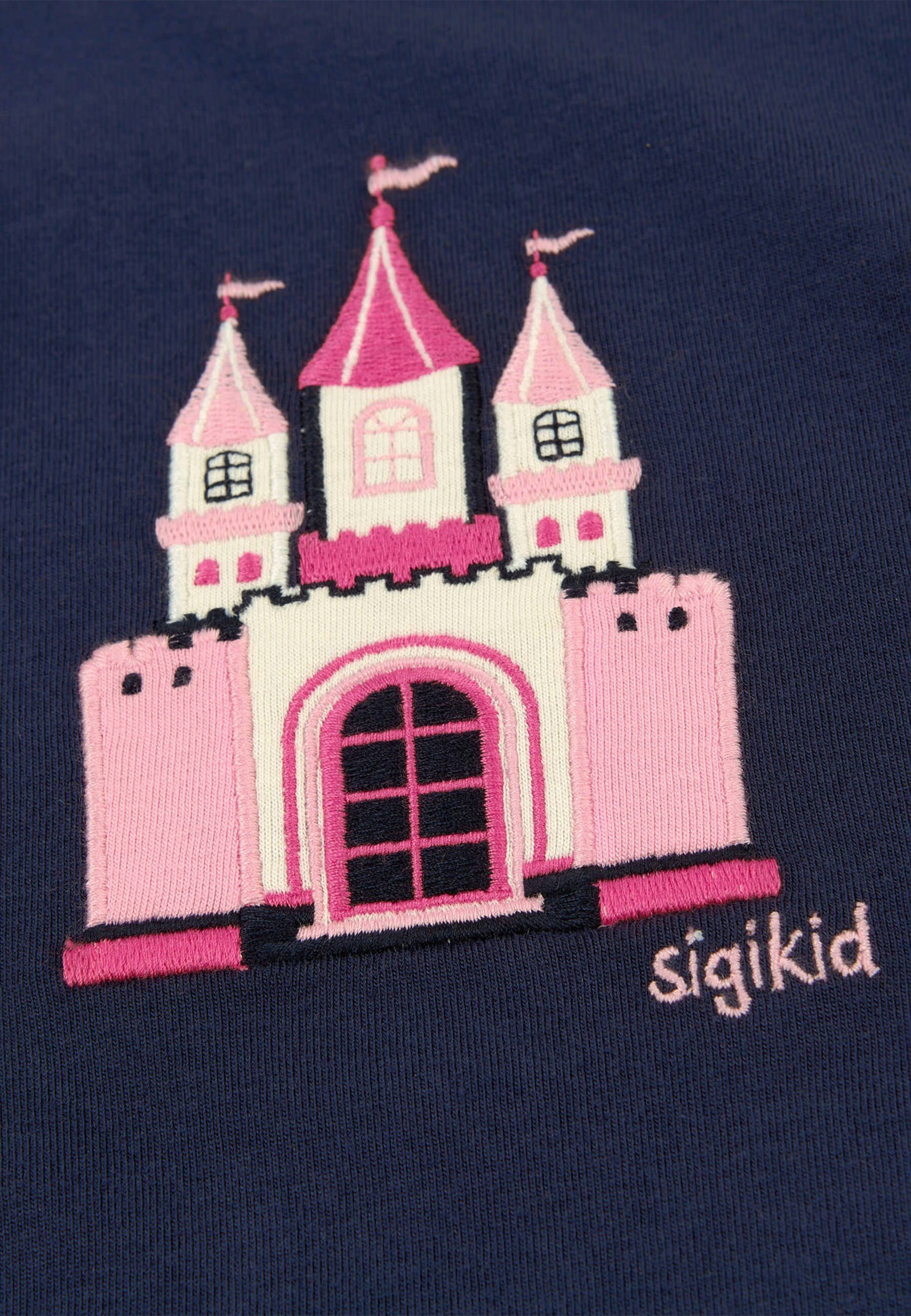 Sigikid T-Shirt (1-tlg) Baby Shirt T-Shirt dunkelblau