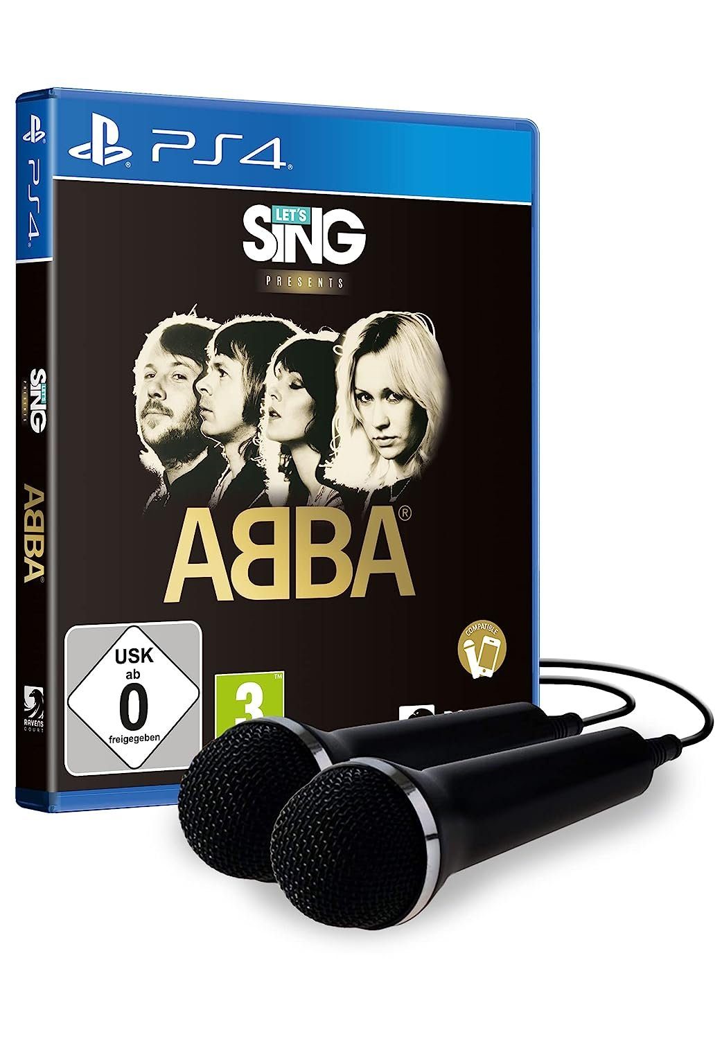 Let's Sing ABBA inkl. 2 Mikrofone PS4 PlayStation 4