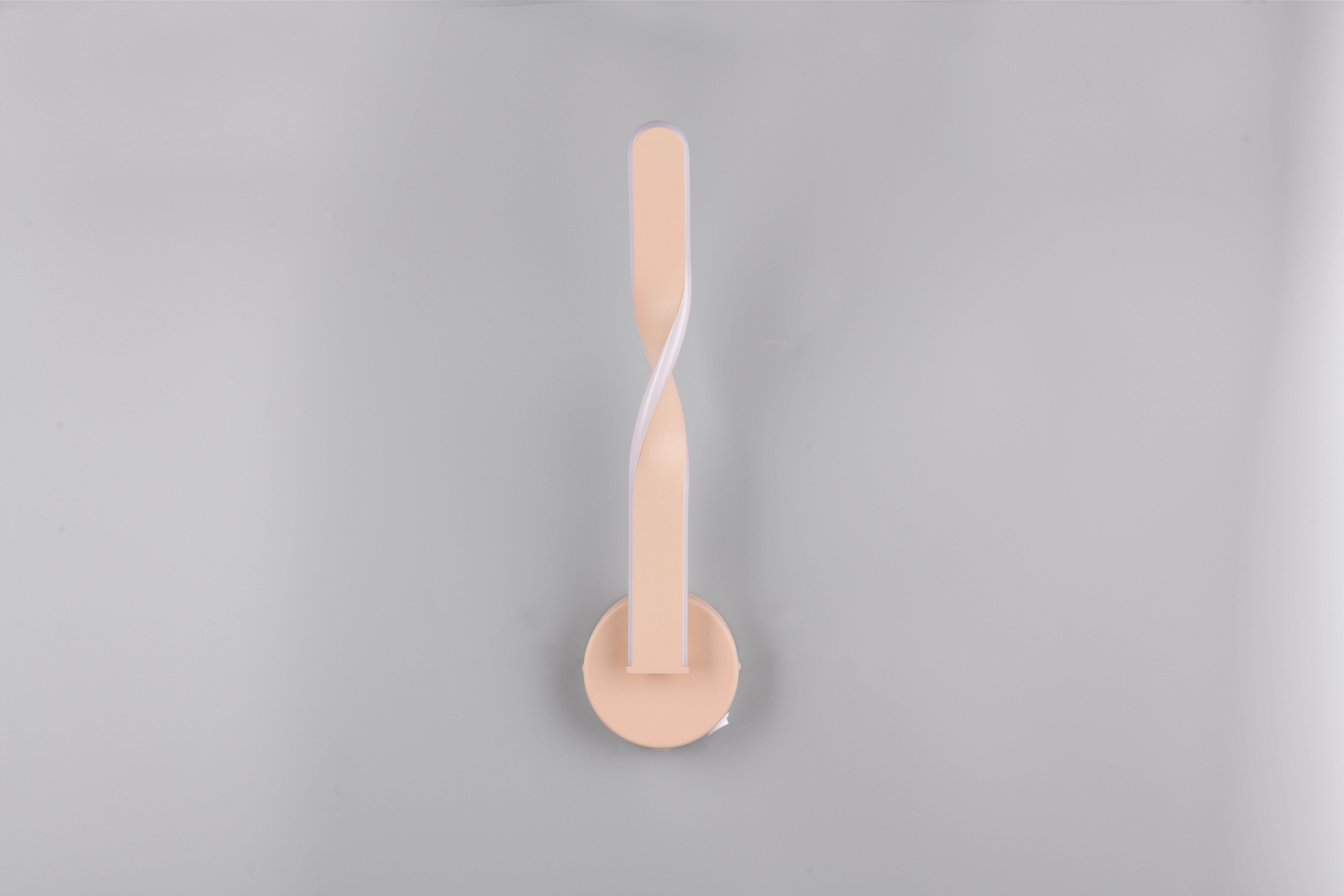 Reality Leuchten LED Wandleuchte GINKO, LED Wandlampe mit Schalter, 11W 1250 Lumen 3000K warmweiß, Ein-/Ausschalter, LED fest integriert, Warmweiß, On/Off Kippschalter, elegant geschwungene LED Elemente Höhe 45,5cm