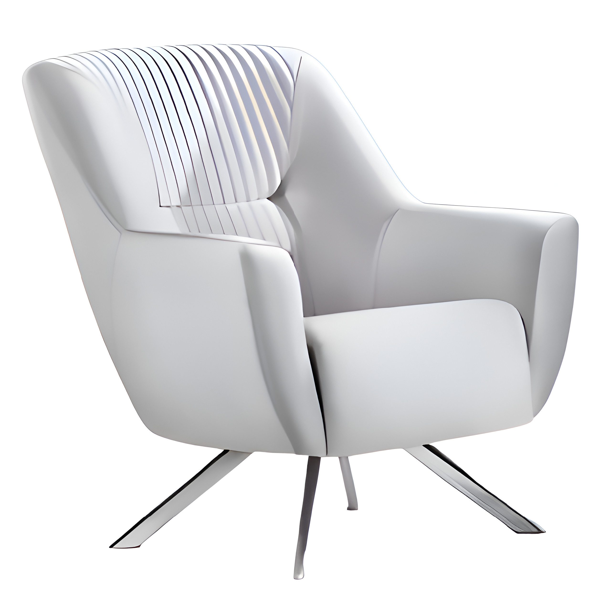 Loungesessel Eleganter Loungesessel aus hochwertigem Textil in modernem Design