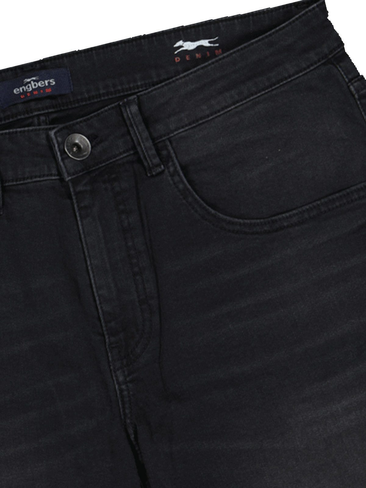 Engbers Herren Bermuda regular, Schwarz