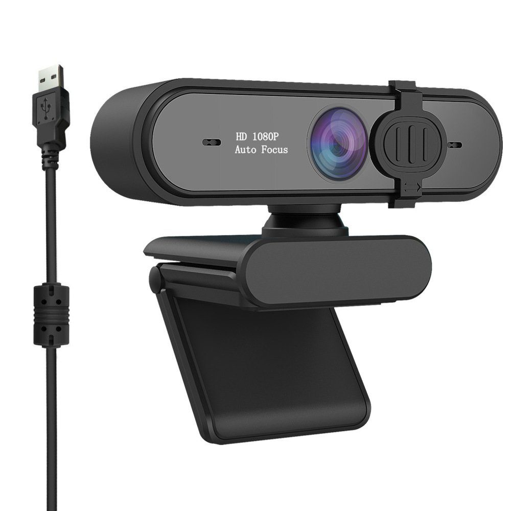 GelldG »Full HD Webcam, USB 1080P Web Kamera mit Sichtschutz für PC,  Autofokus Webcam mit Mikrofon für Video Konferenzen, YouTube, Skype,  Online-Lernen, Weitwinkel, FaceTime-Teams« Webcam online kaufen | OTTO