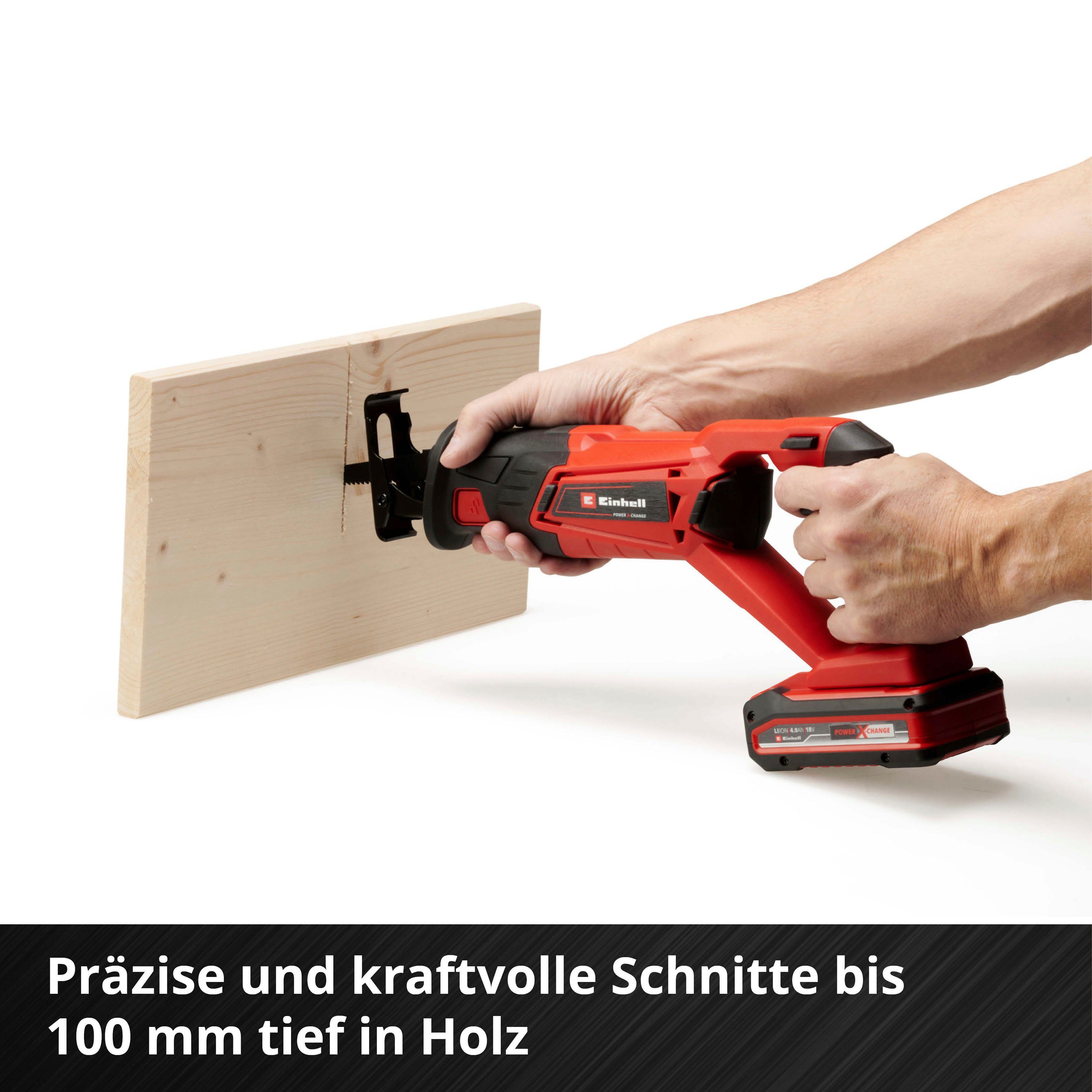 Einhell Universalsäge TE-AP 18 Li-Solo, Power X-Change, ohne Akku und Ladegerät