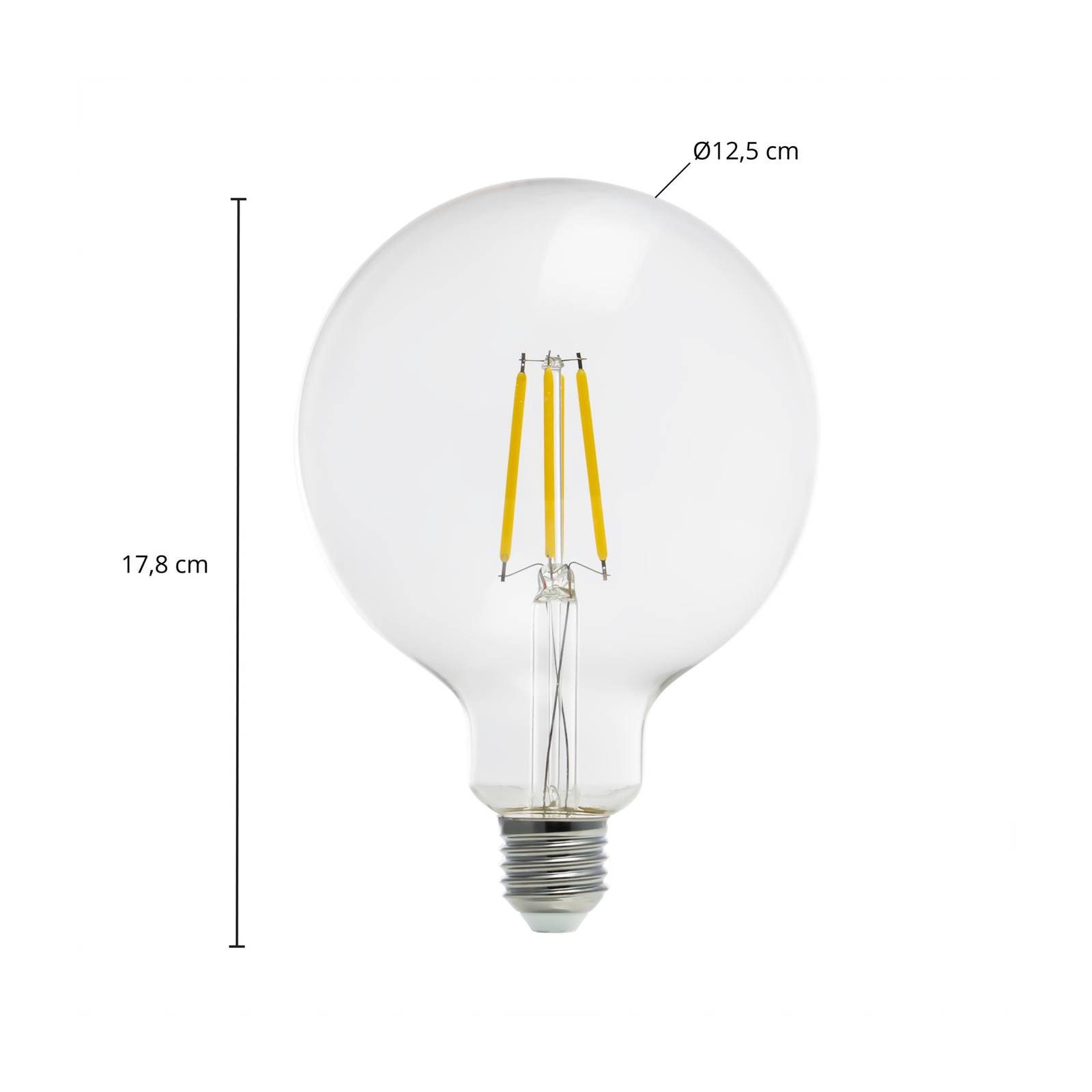 Arcchio LED-Leuchtmittel E27 3,8 W LED-Globelampe, günstig online kaufen