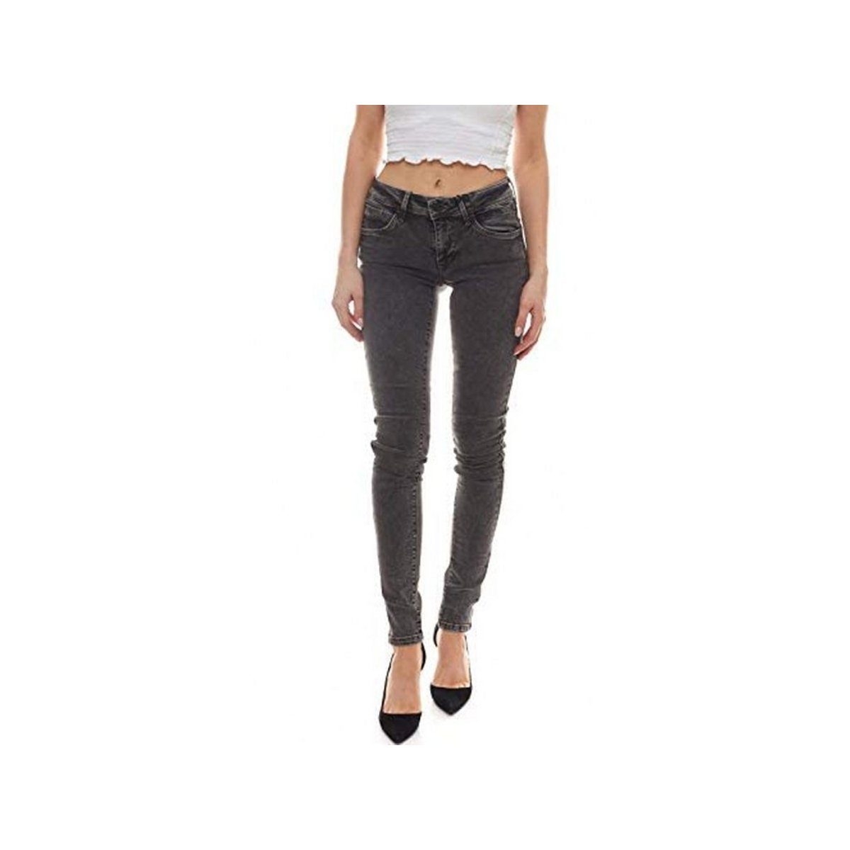 5-Pocket-Jeans (1-tlg) Mavi grau