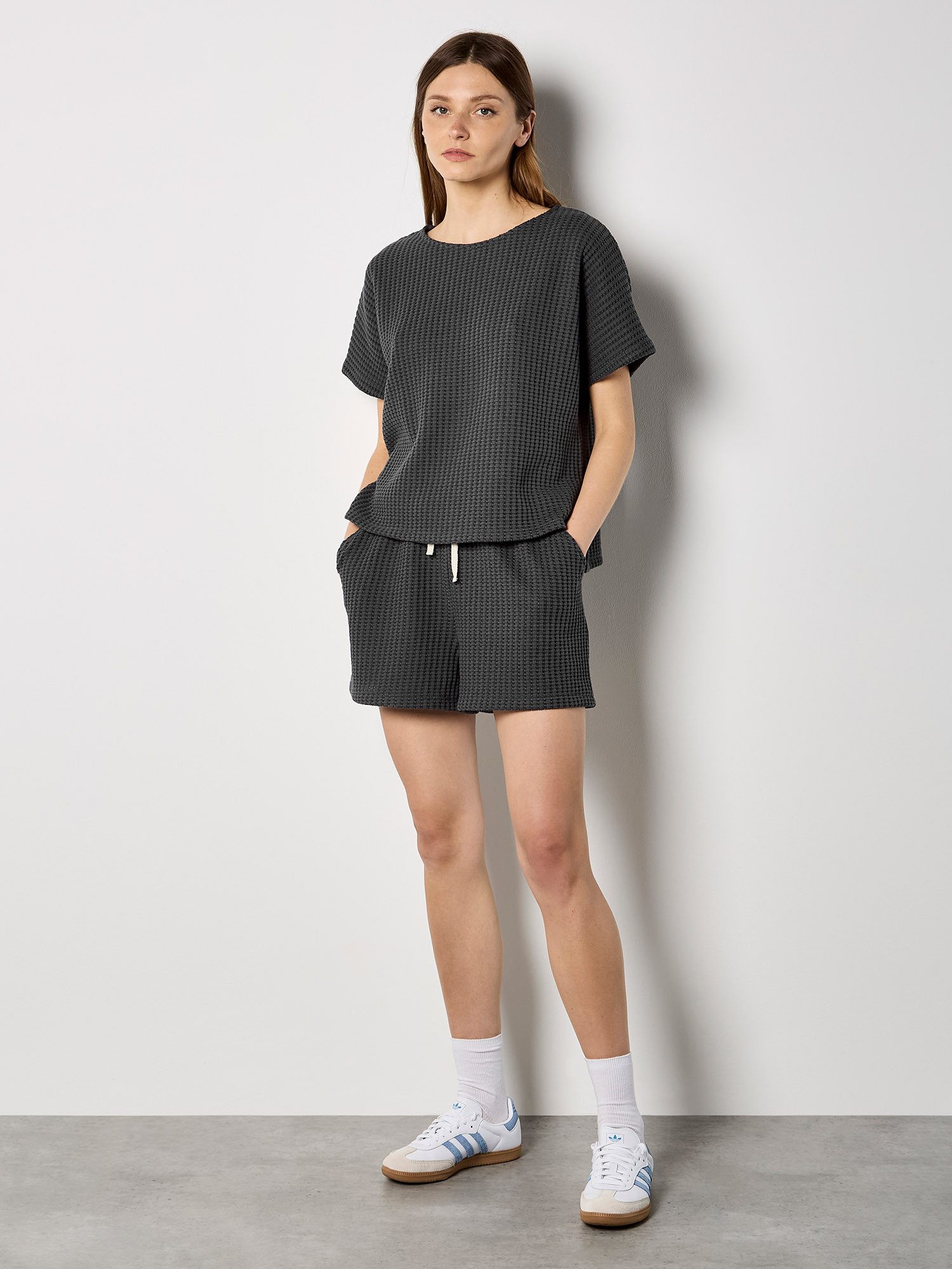 Apricot T-Shirt Unishirt in Waffelstrick