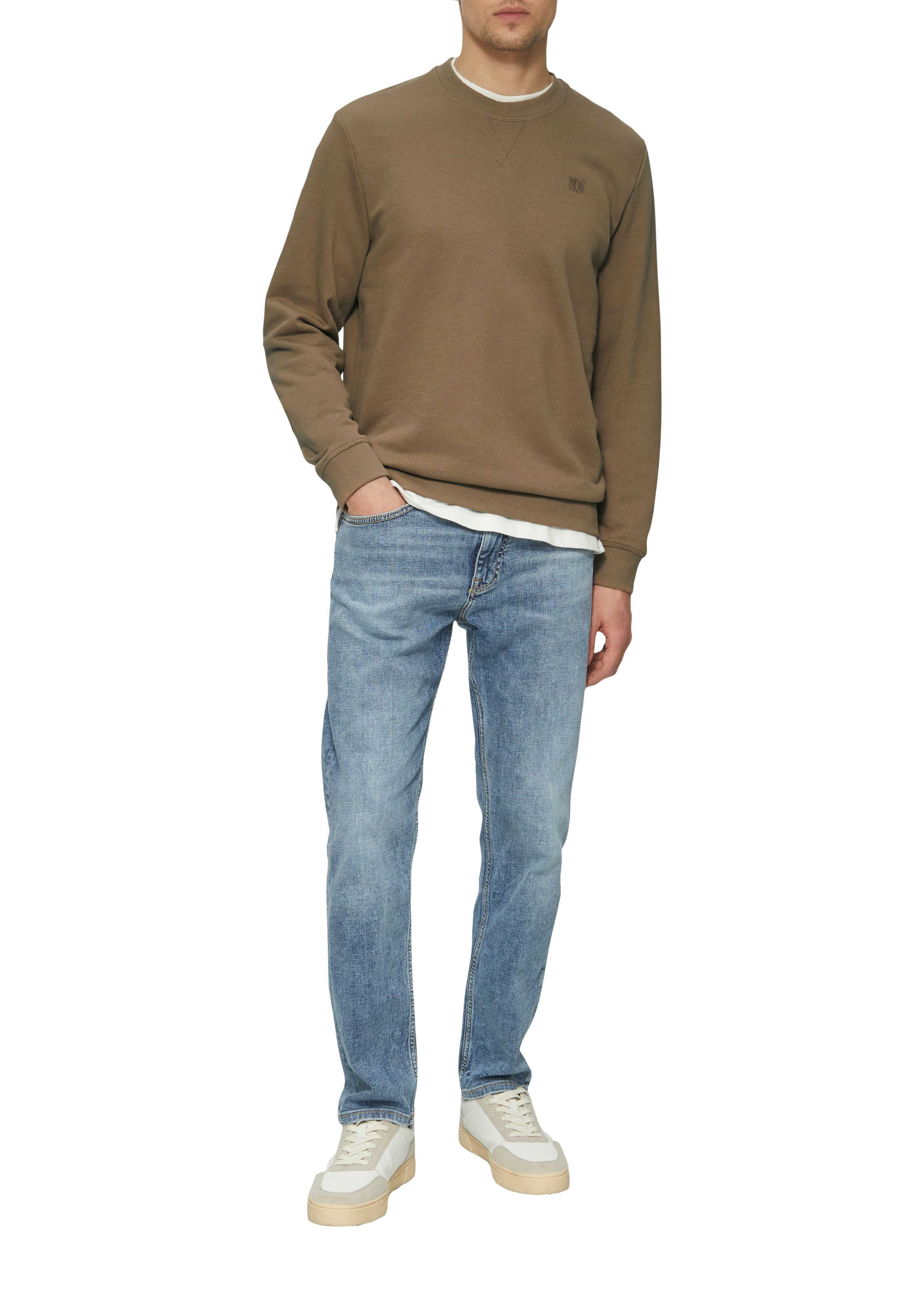 s.Oliver Sweatshirt mit Logo Stickerei günstig online kaufen