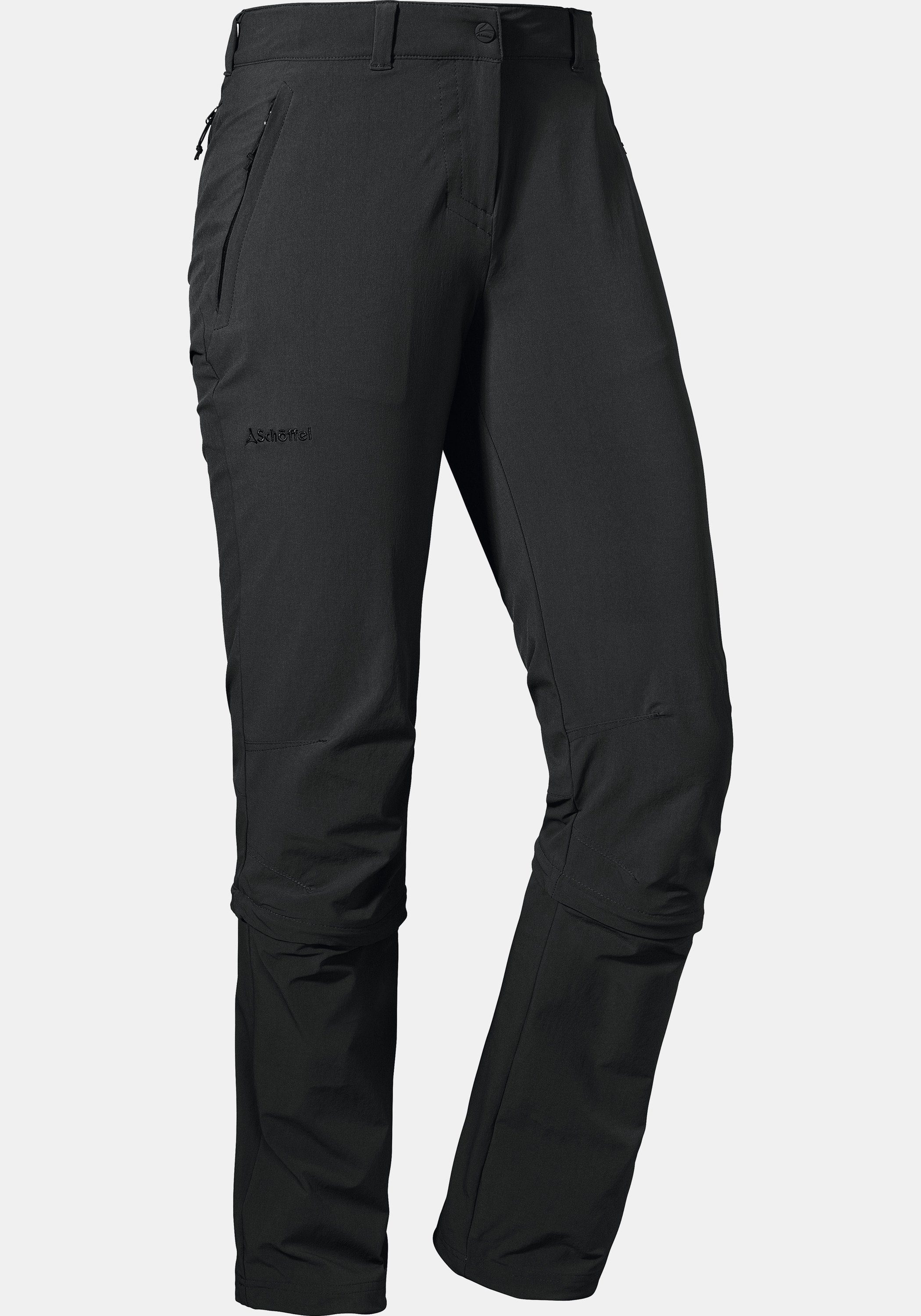 Schöffel Zip-away-Hose Pants Engadin1 Zip graphit Off