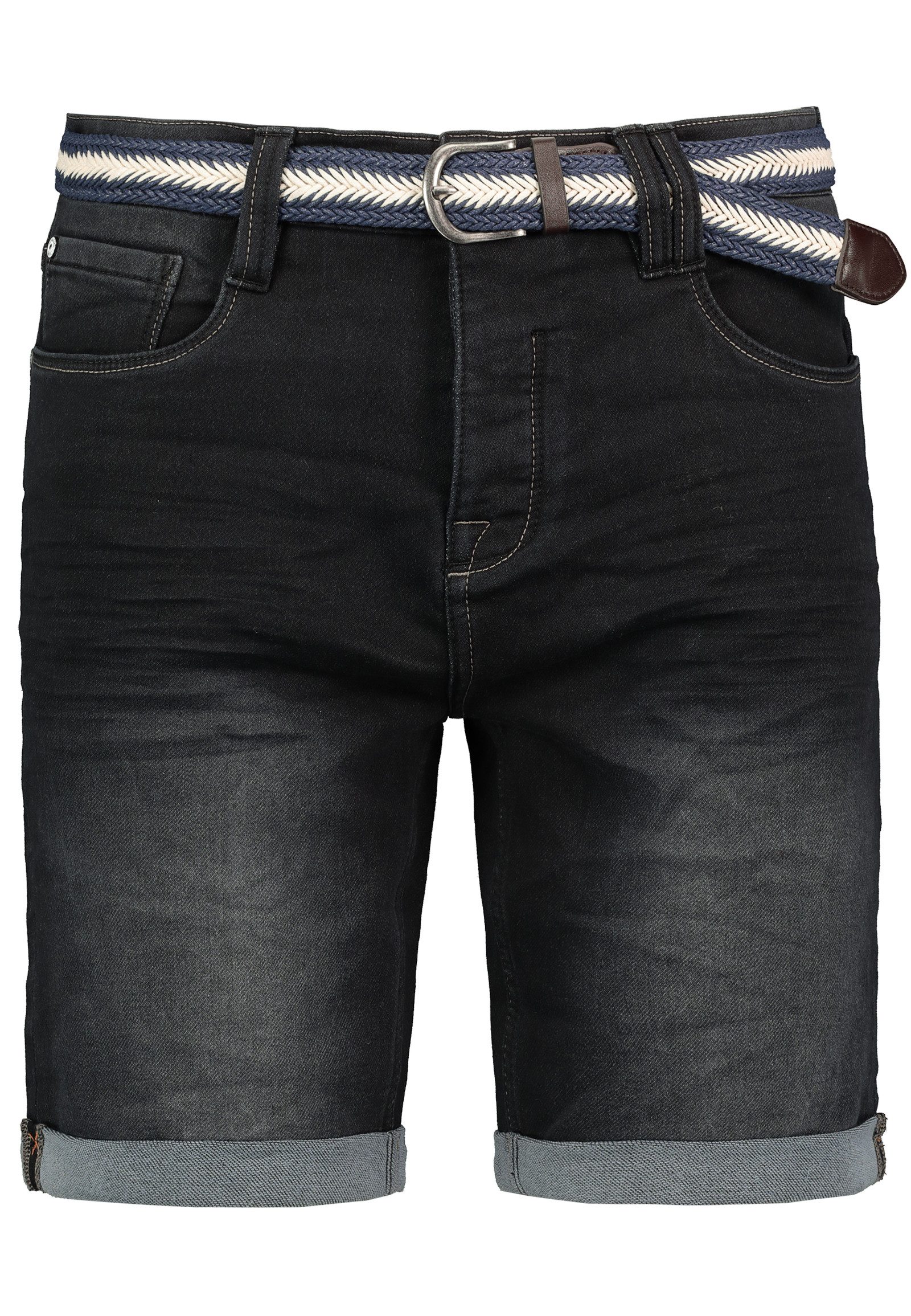 SUBLEVEL Jeansshorts Strapazierfähiges Material kaschiert modisch günstig online kaufen