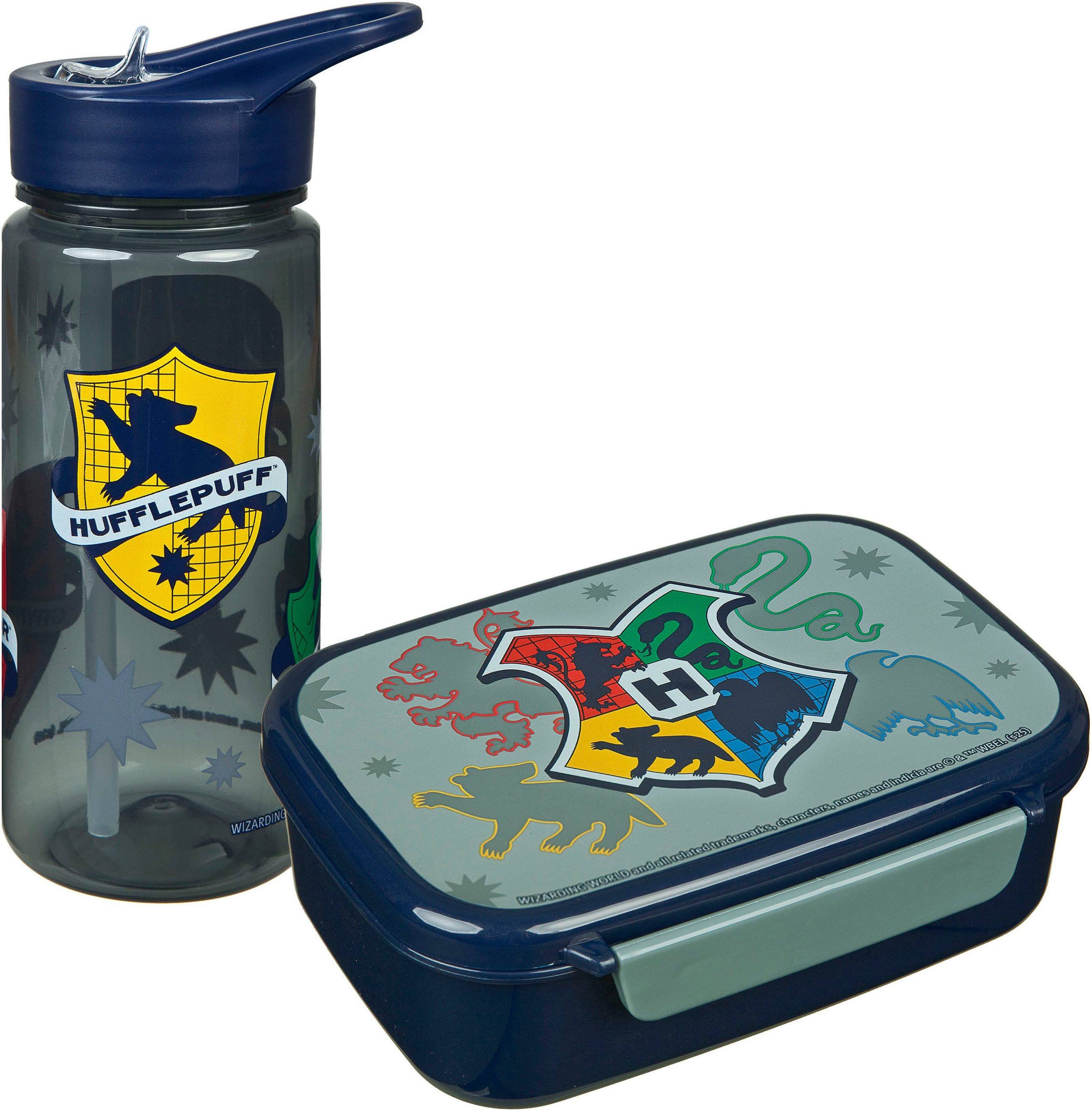 Scooli Lunchbox Harry Potter, Kunststoff, (Set, 2-tlg), mit Trinkflasche