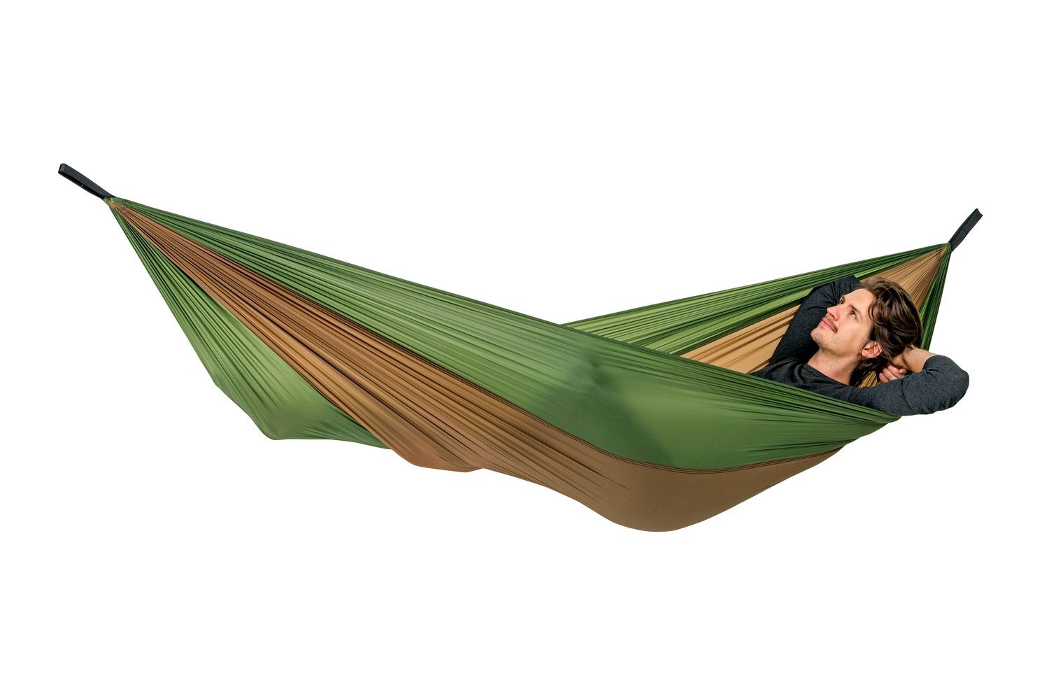 Amazonas Hängematte Ultra-Light Adventure Hammock: Leichtgewichtiges Outdoor-Erlebnis (Packmaß ca. 18 x 6 cm), nur 180 g