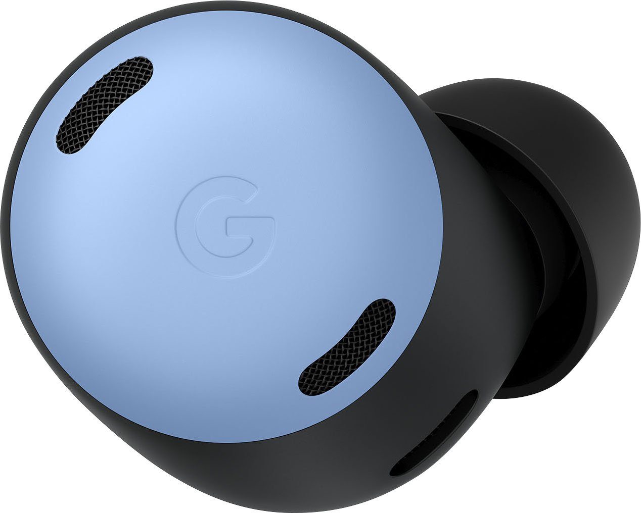 Google Pixel Buds In-Ear-Kopfhörer Sprachsteuerung, Noise Cancelling Assistant, Bluetooth) Pro Blue Transparenzmodus, Google (ANC), wireless Sky (Active