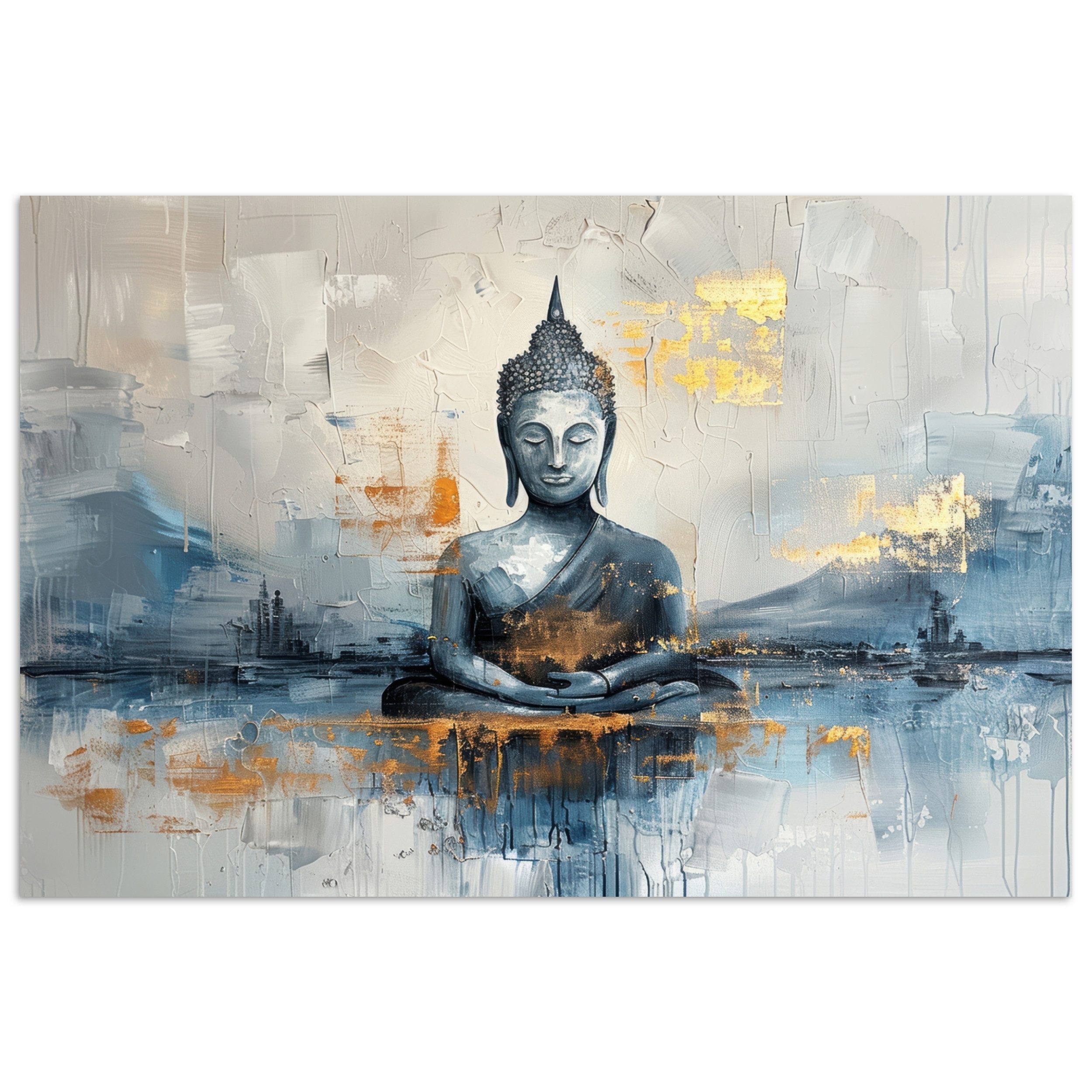 MuchoWow Poster Buddha - Gold - günstig online kaufen