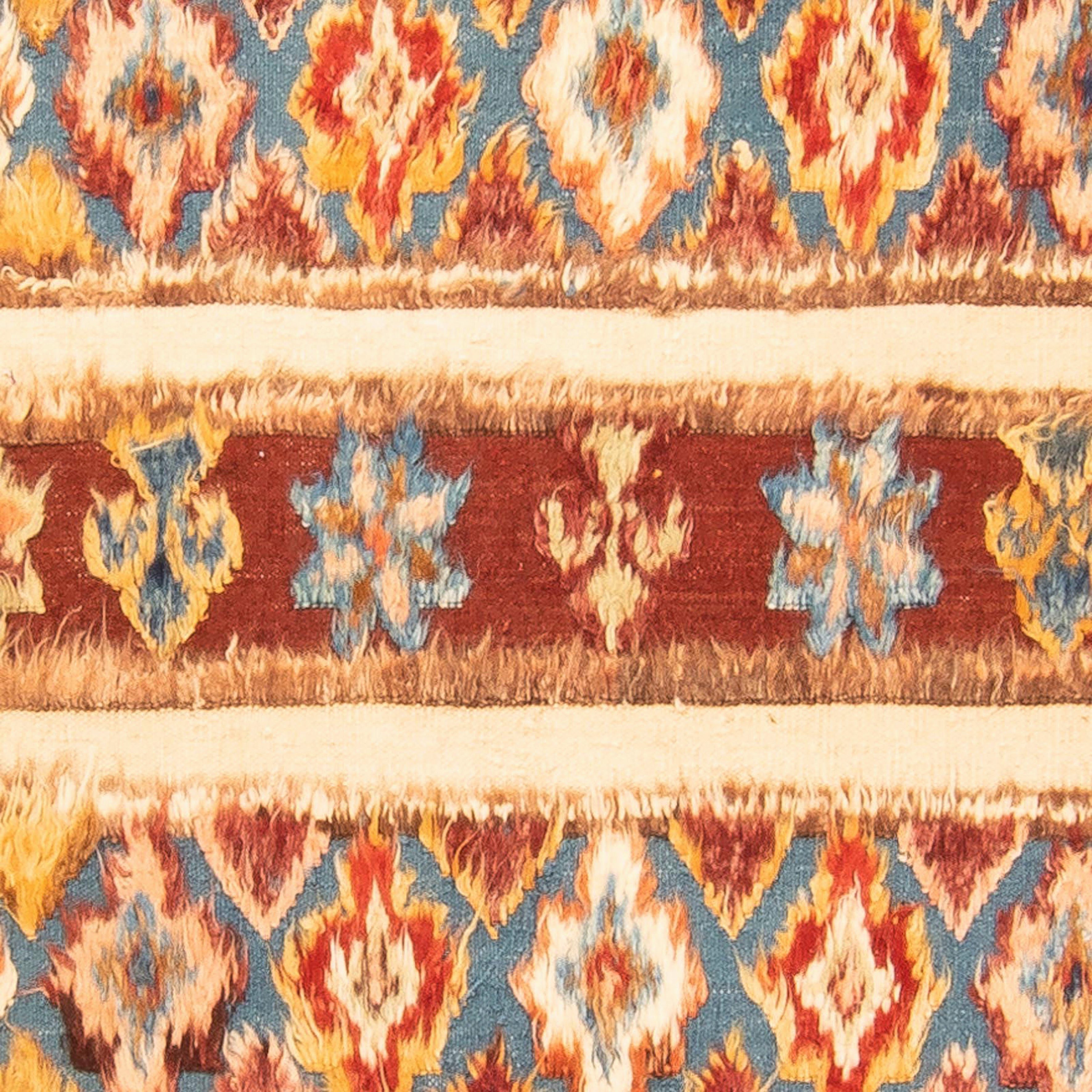 Höhe: Berber - rechteckig, mm, 163 Wollteppich 20 cm 231 Zertifikat x Wohnzimmer, mit mehrfarbig, - Einzelstück morgenland, Handgeknüpft,