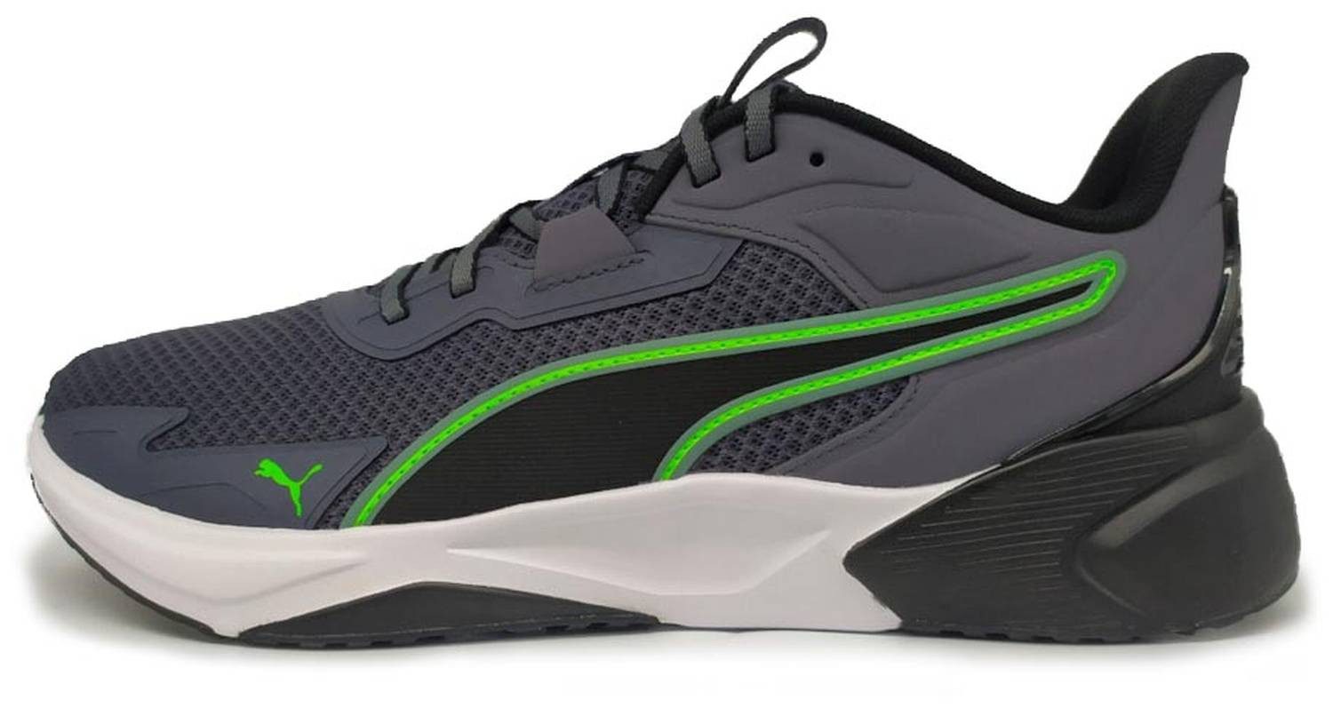 Puma Disperse XT 4 Galactic Gray-Green Glare-Green Moon Sneaker