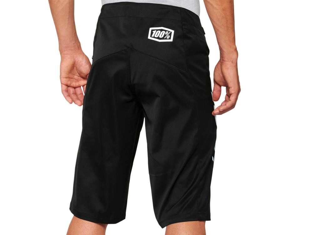 100% Fahrradhose 100% R-Core Shorts 38" black - leichte Downhill-Shorts mit maximaler B