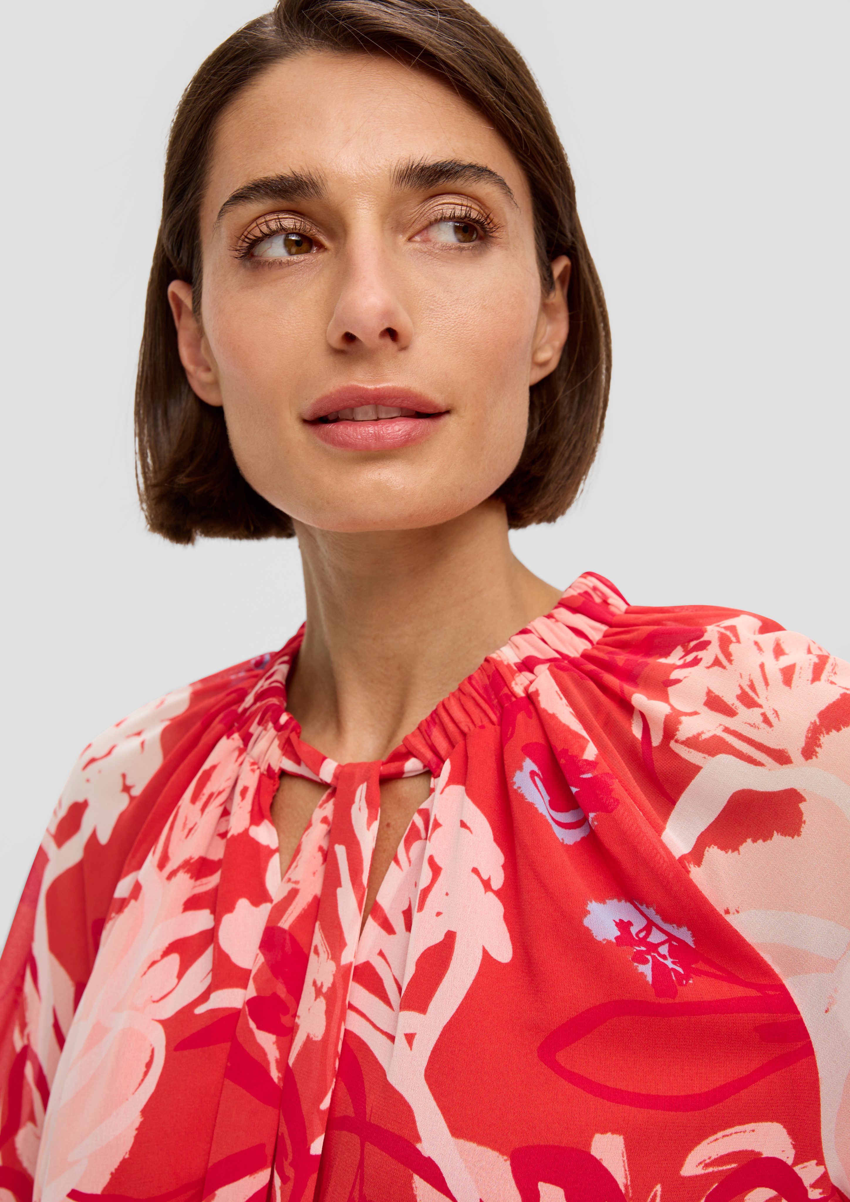 s.Oliver BLACK LABEL Maxikleid Maxikleid aus günstig online kaufen